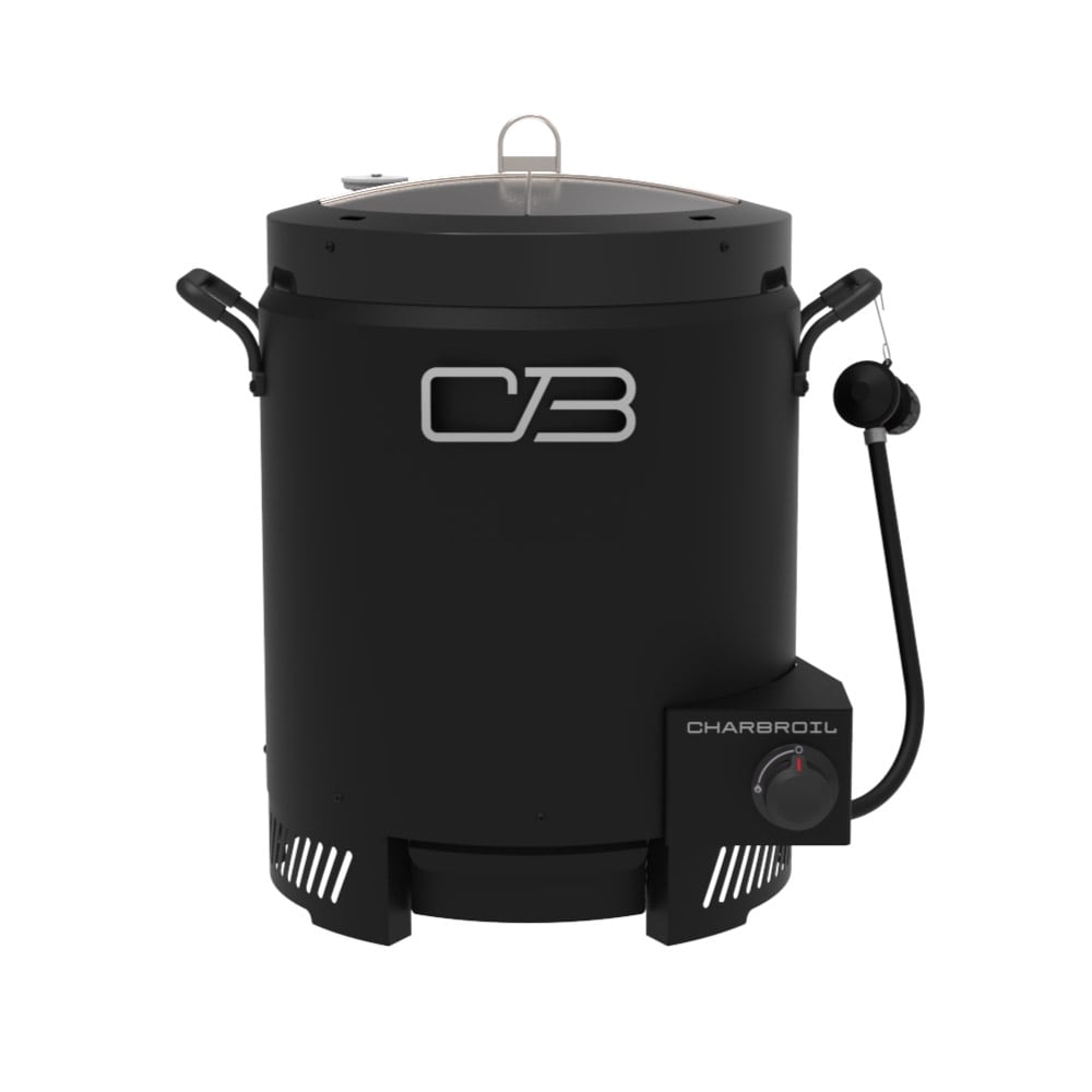 Charbroil Big Easy Outdoor Air Fryer Gallons 20-lb. cylinder Piezo Ignition Oil-less Gas Turkey Fryer