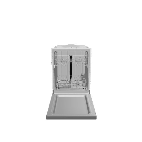 GE 55 Decibel Built in Dishwasher Hard Food Disposer Stainless Steel Common 24 in Actual 23 75 in ENERGY STAR