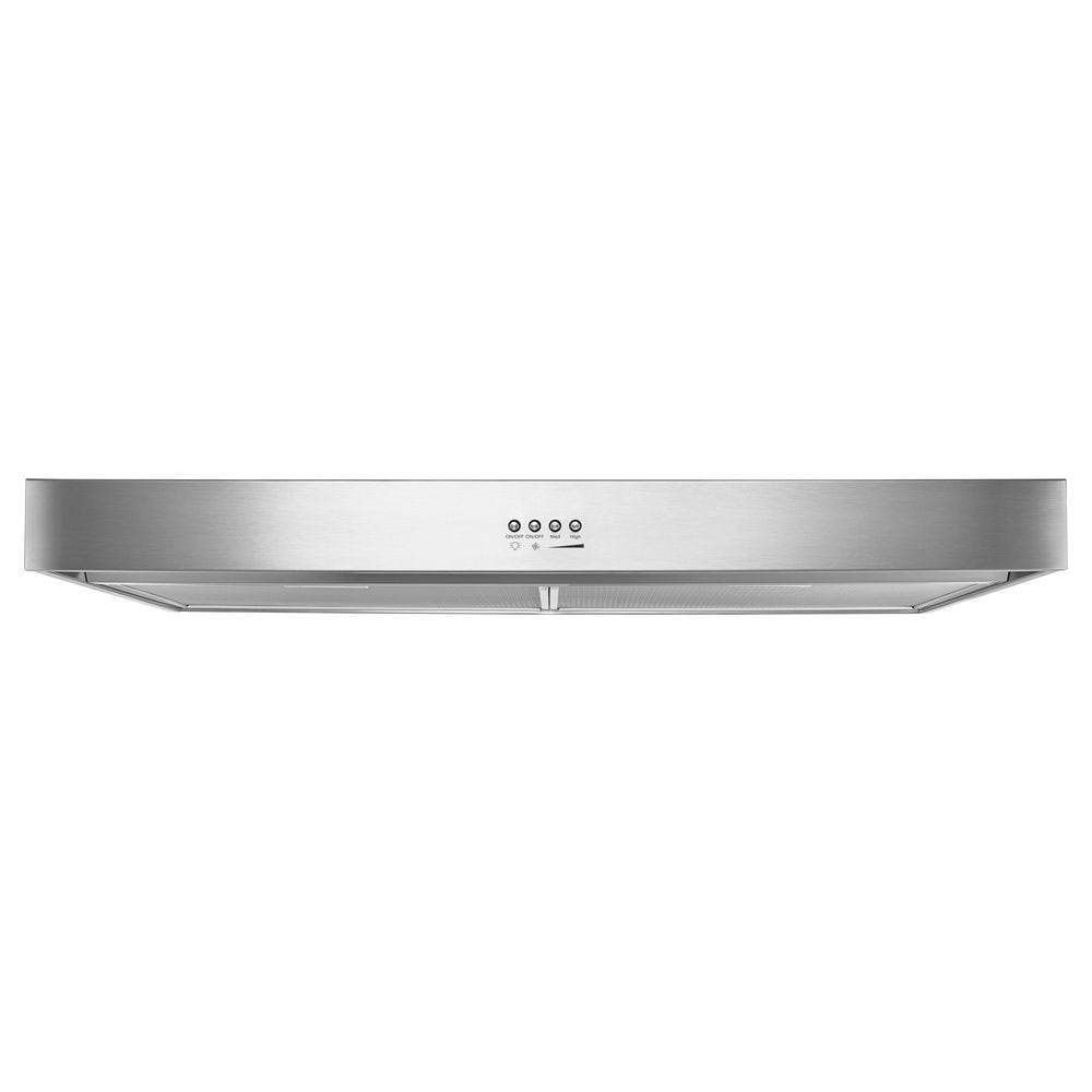 Whirlpool 24 in Convertible Stainless Steel Undercabinet Range Hood Common 24 in Actual 23 938 in