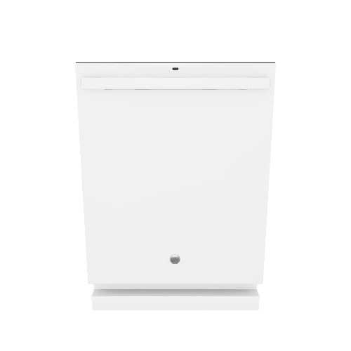 GE Dry Boost 24 inch Top Control Built in Dishwasher White ENERGY STAR Certified 55 Decibel Standard Sound Level