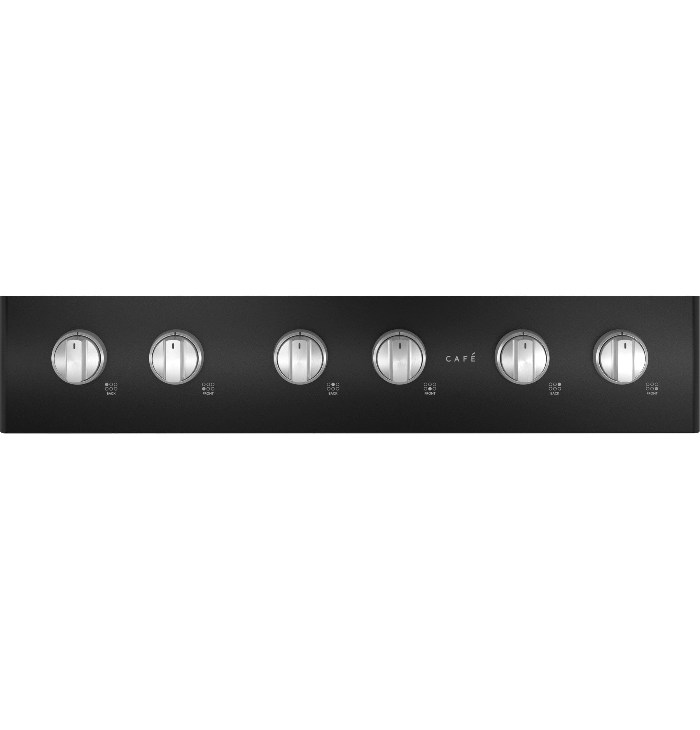 Cafe 36-in 6 burners Black Gas Cooktop