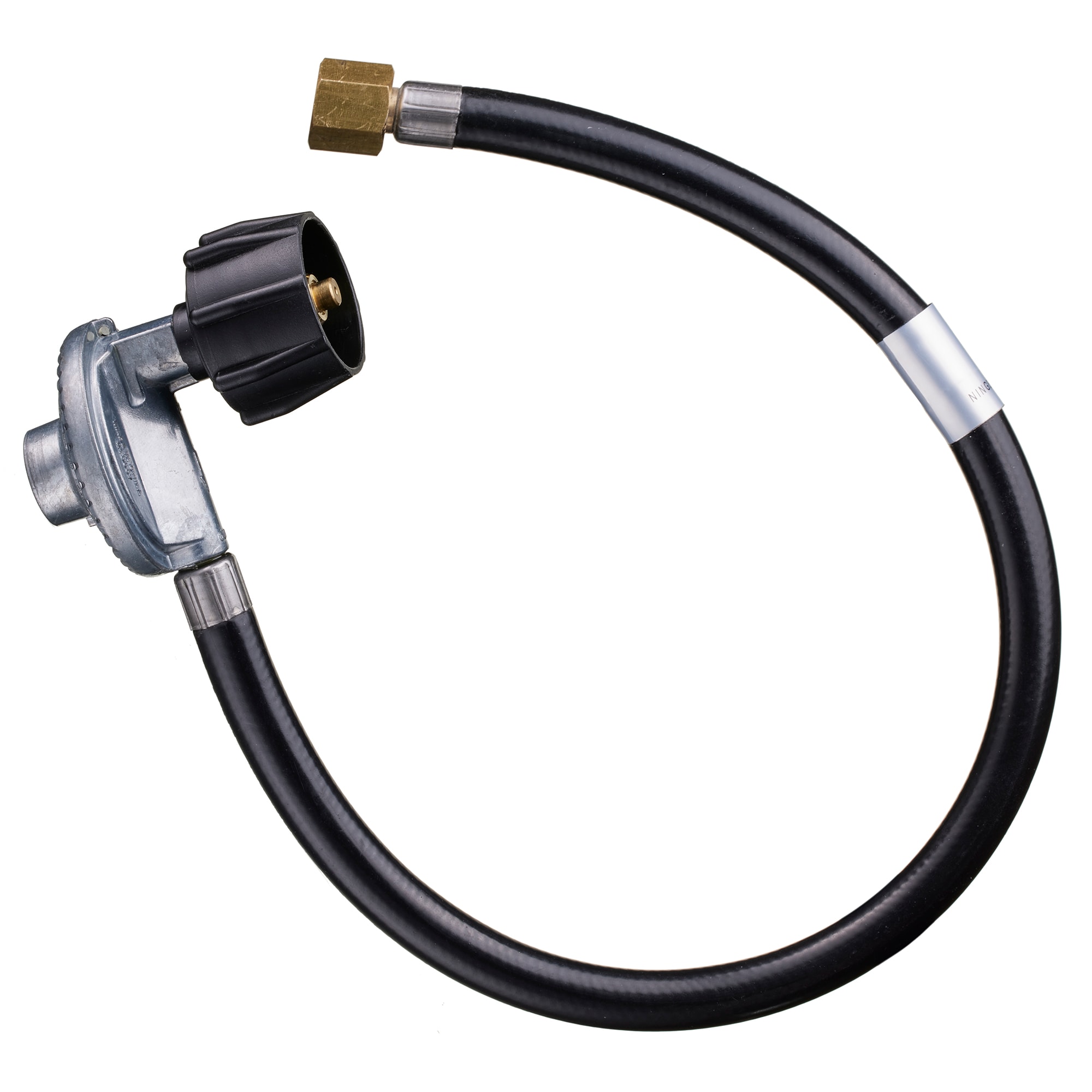 Master Forge 3/8-in Zinc Regulator with hose