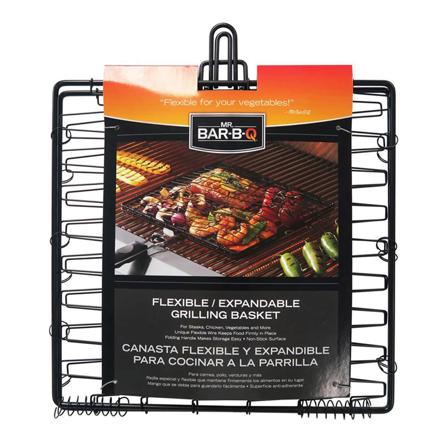 Mr. Bar-B-Q Steel Non-Stick Grill basket