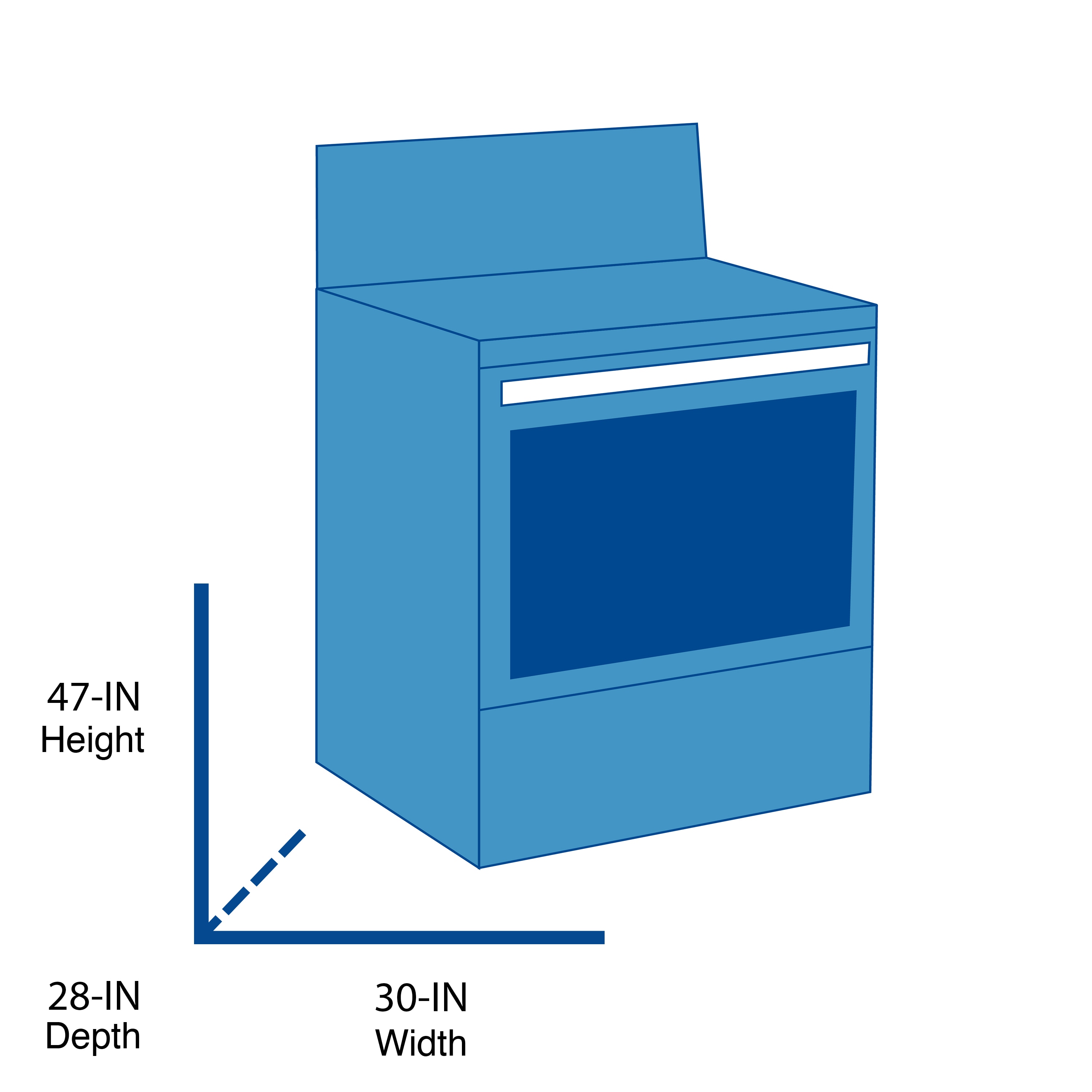 Amana 30-in 4 burners 4.8-cu ft Freestanding Electric Range ( Black )