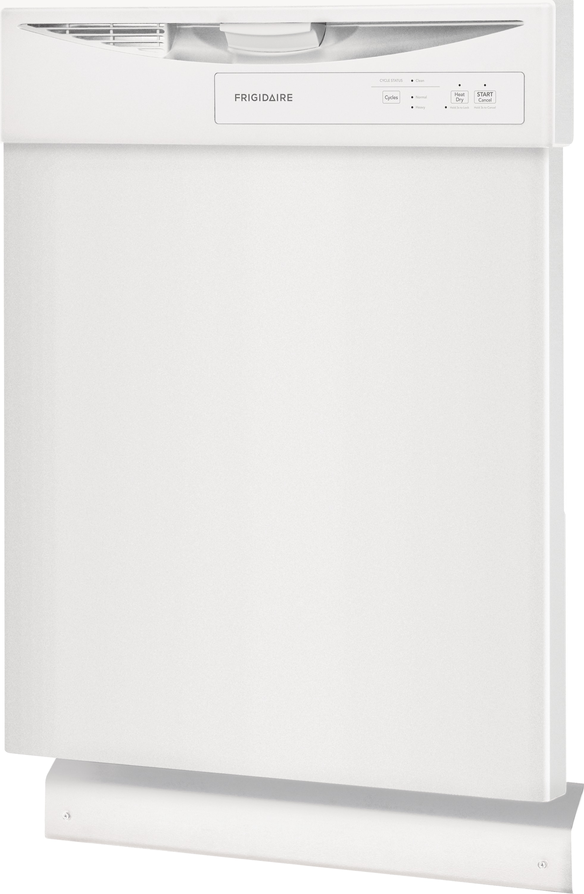 Frigidaire 62 Decibel Front Control 24 in Built In Dishwasher White
