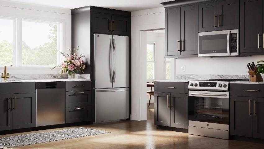 Kenmore 30-in 4 burners 5.6-cu ft 5.6-cu ft / Air Fry Convection Oven Freestanding Single Induction Range ( Stainless Steel )