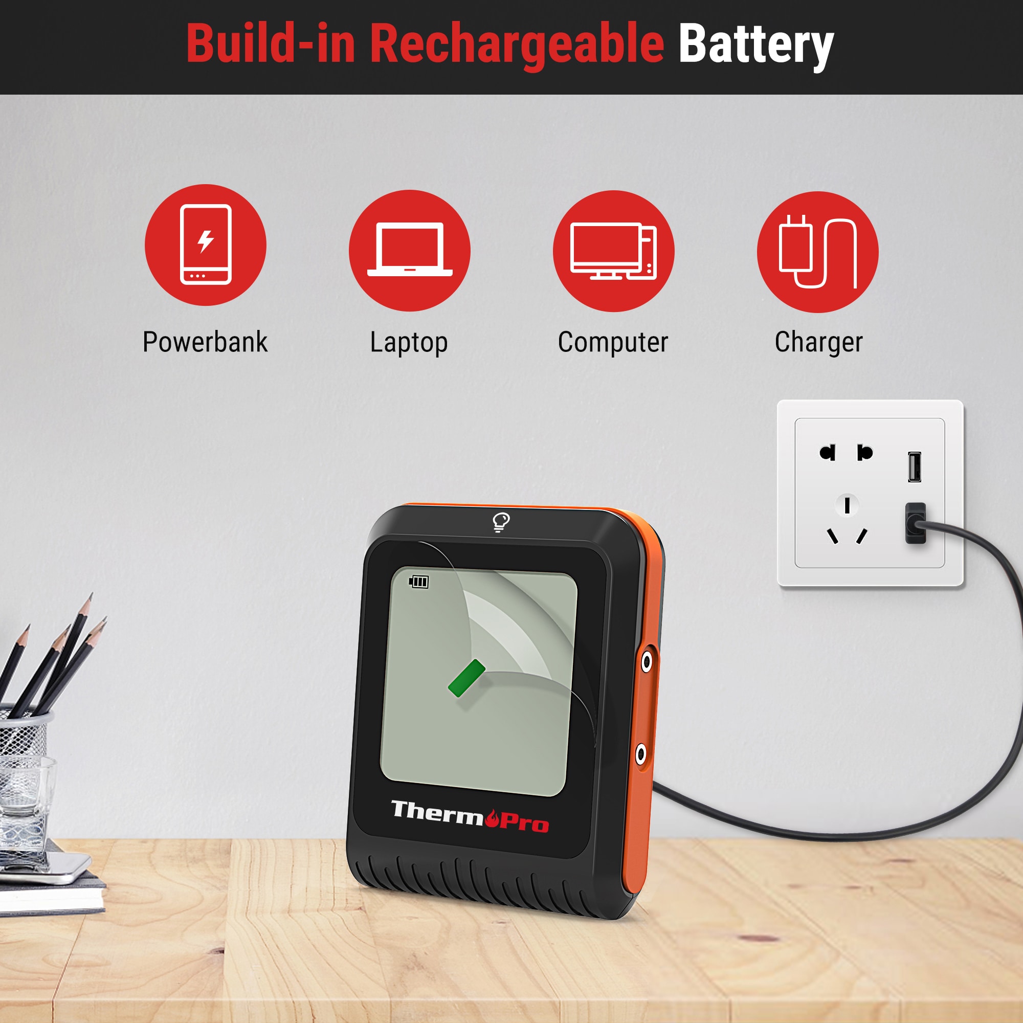 ThermoPro TP920W Digital Leave-in Bluetooth Compatibility Meat Thermometer