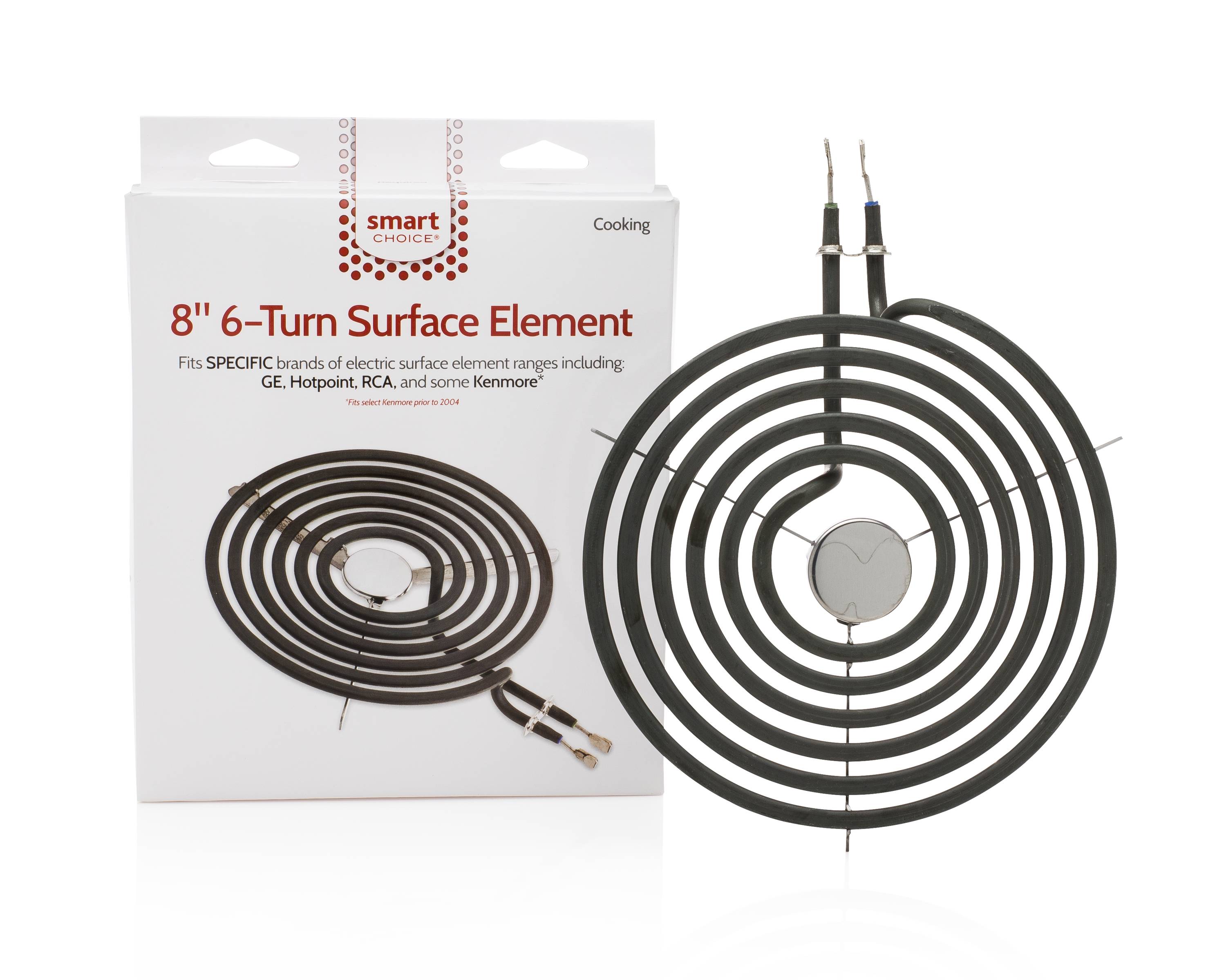 Smart Choice Universal Electric range 8-in Heating element ( Black )