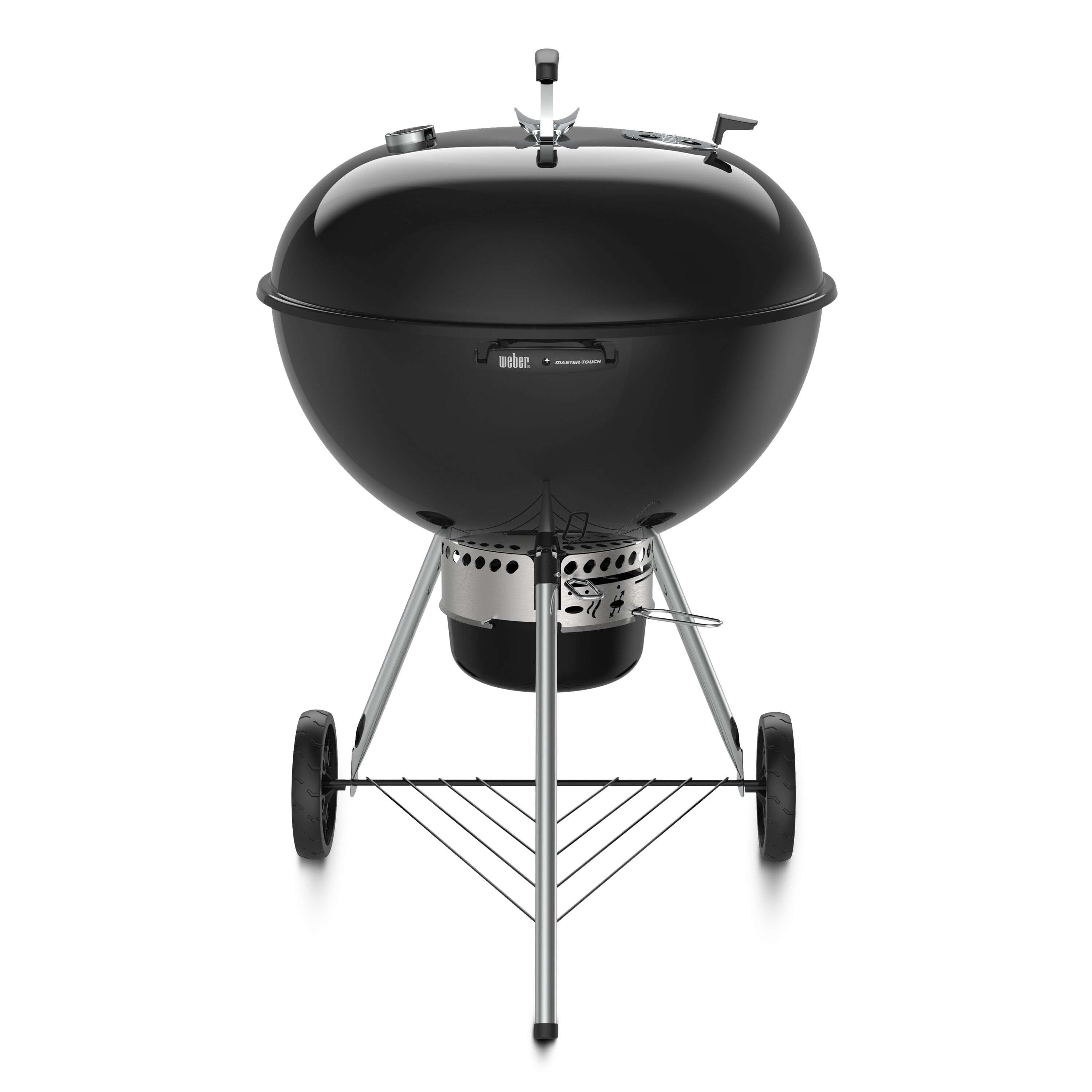 Weber Master-Touch 26-in W Black Kettle Charcoal Grill