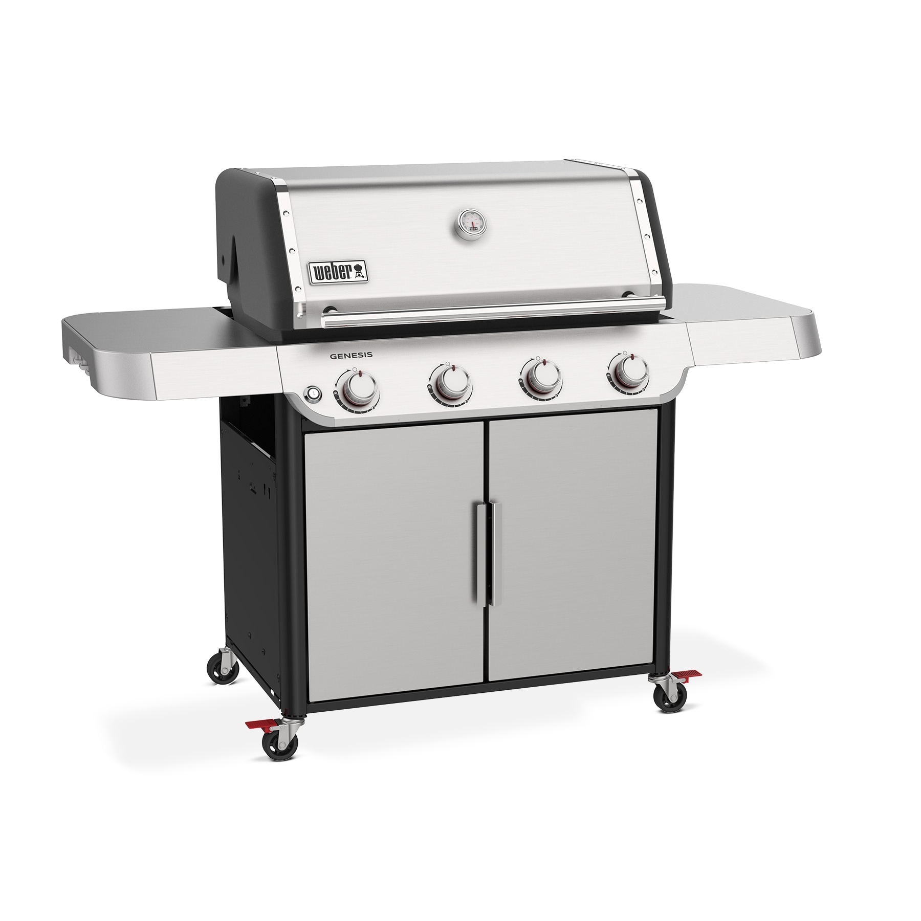 Weber Genesis S-415 Stainless Steel 4 -Burner Liquid Propane Gas Grill