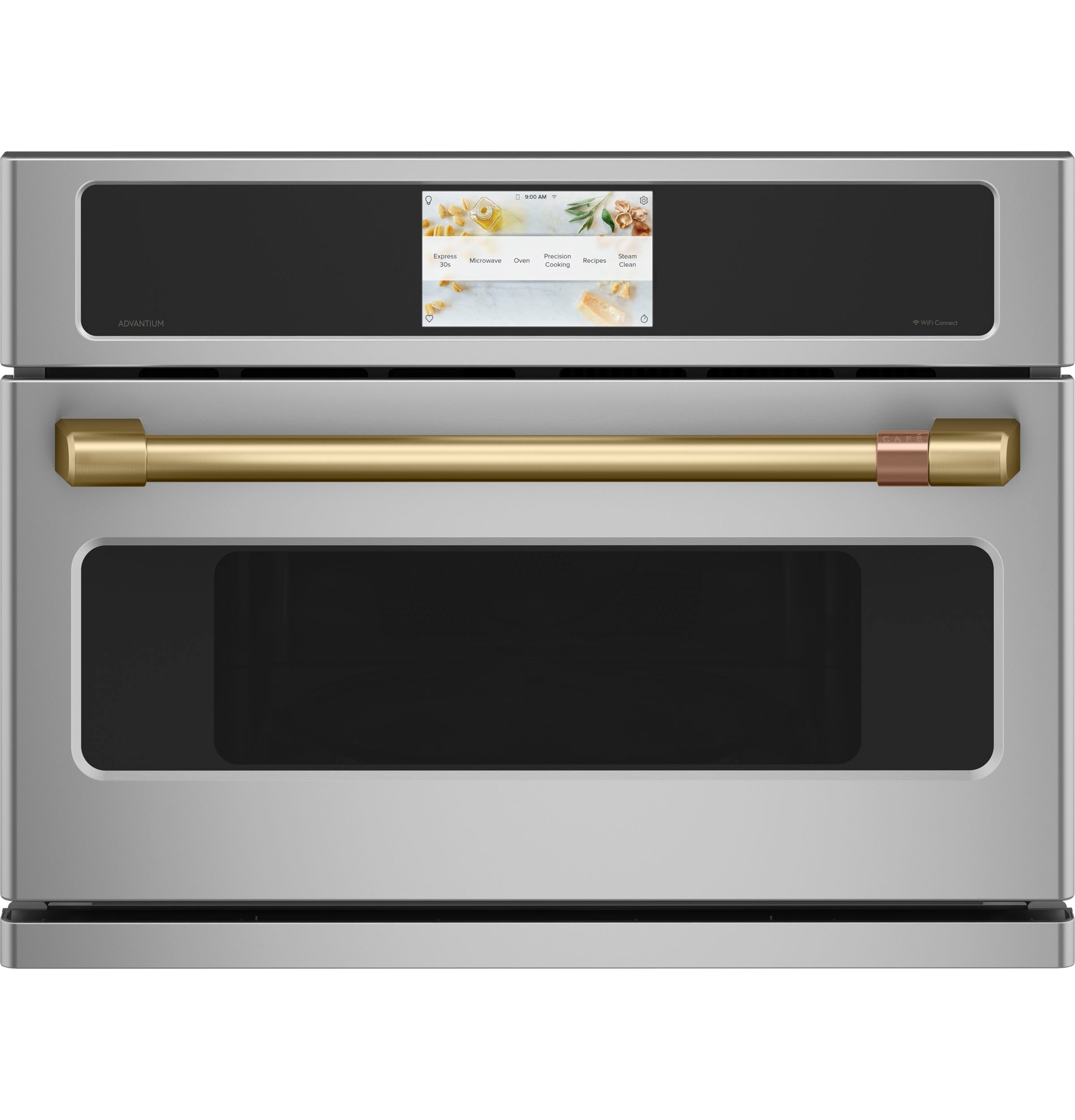 Cafe 27-in Wall oven handle ( Brushed Brass )