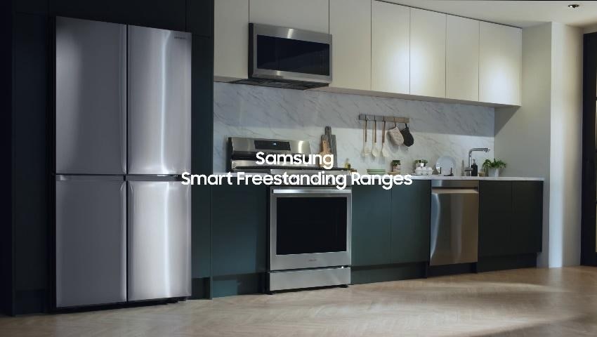 Samsung 30-in 5 burners 6.0-cu ft Freestanding Natural Gas Range ( Stainless Steel )