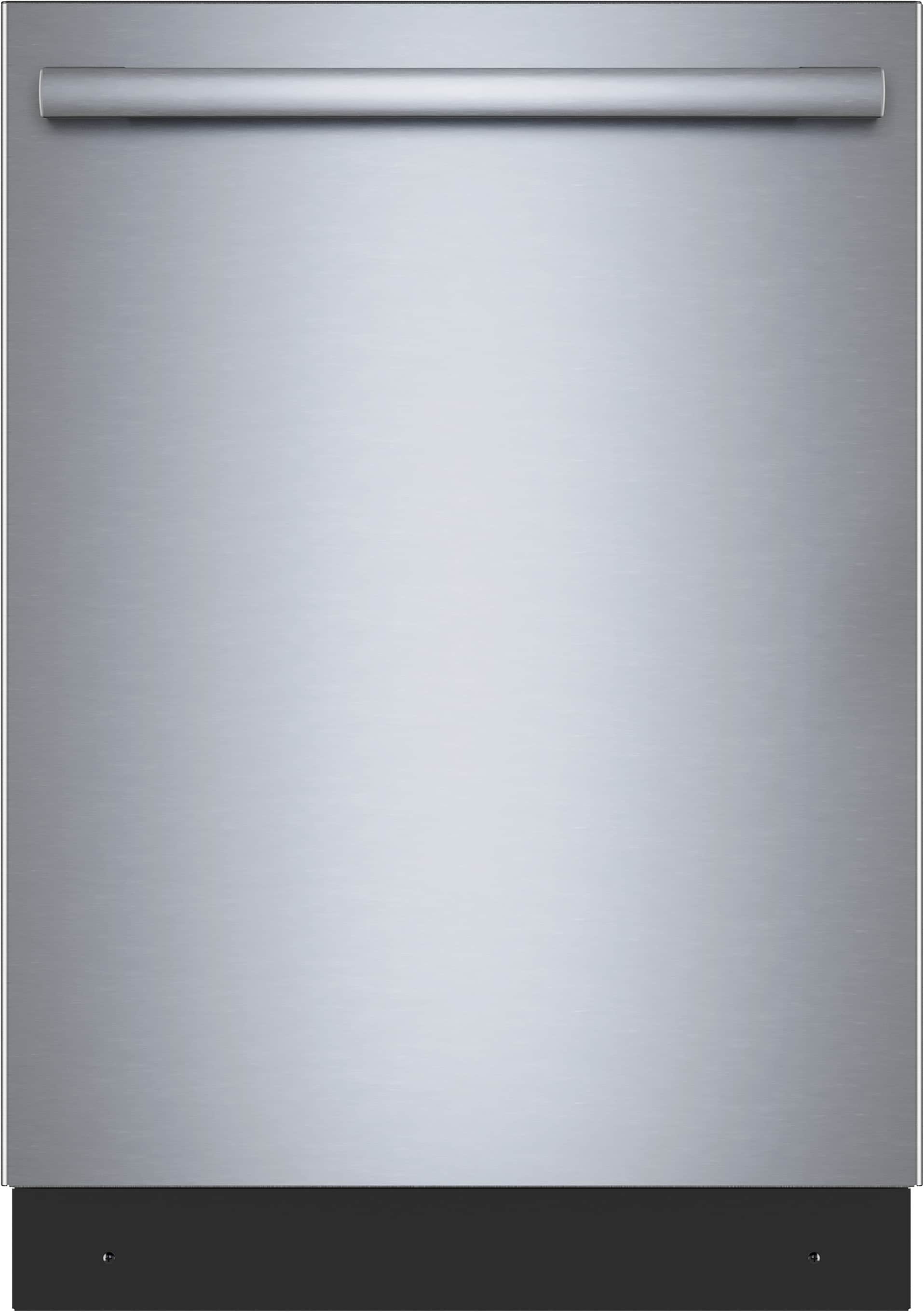 Bosch 300 Series 24 in Top Control Built in Dishwasher With Third Rack Stainless Steel 46 Decibel Very Quiet Sound Level