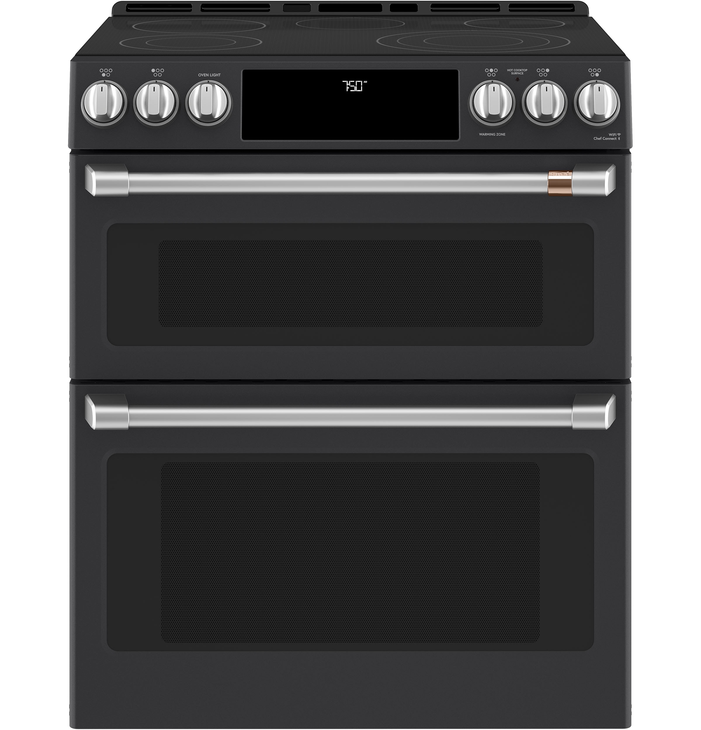 Cafe 30-in Electric range Handle and knob kit ( Brushed Stainless )