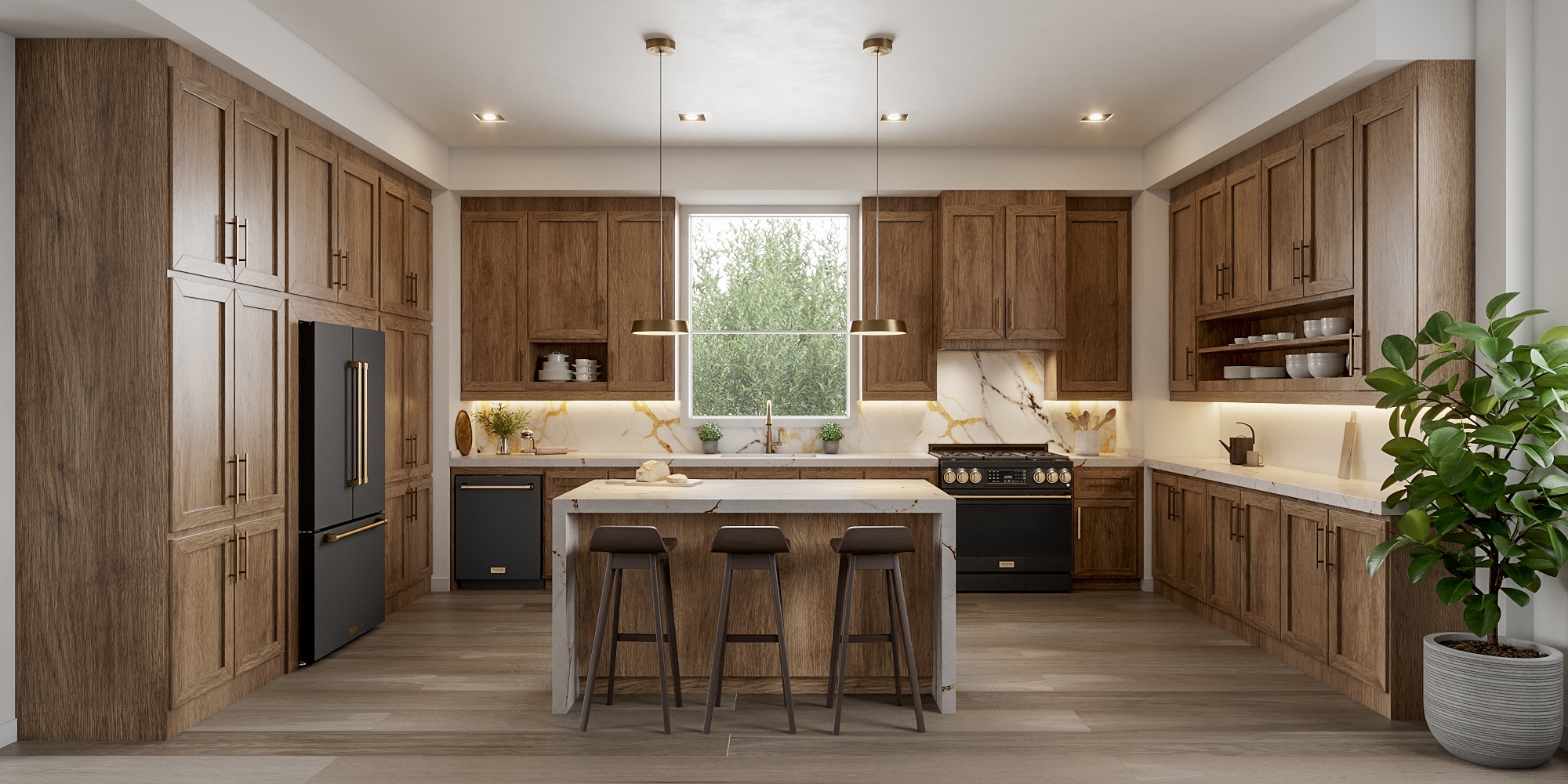 Thor Kitchen Gordon Ramsay Series 30-in 4 burners 4.55-cu ft Convection Oven Freestanding Liquid Propane Gas Range ( Matte Black )