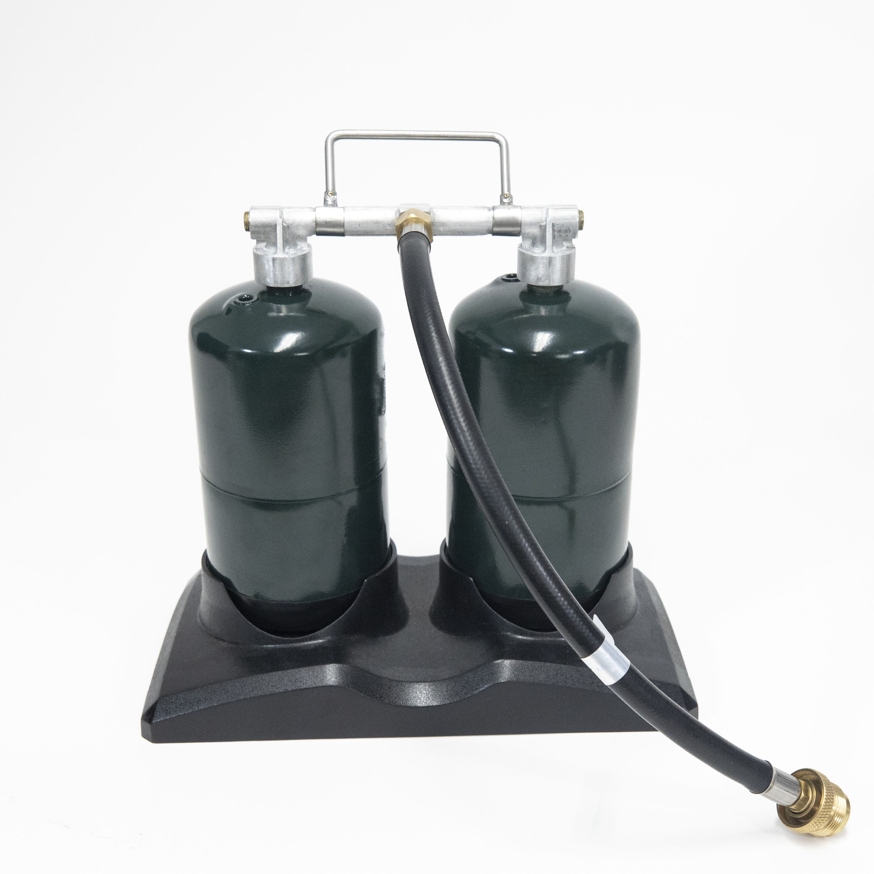 Mr. Heater Dual Tank Hookup Kit Steel Propane tank adapter
