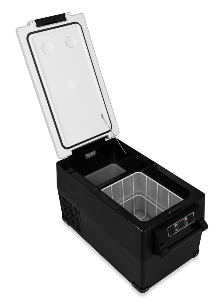 CAMCO 27.87-in W 36 -Can Capacity Black Portable Indoor Beverage Refrigerator