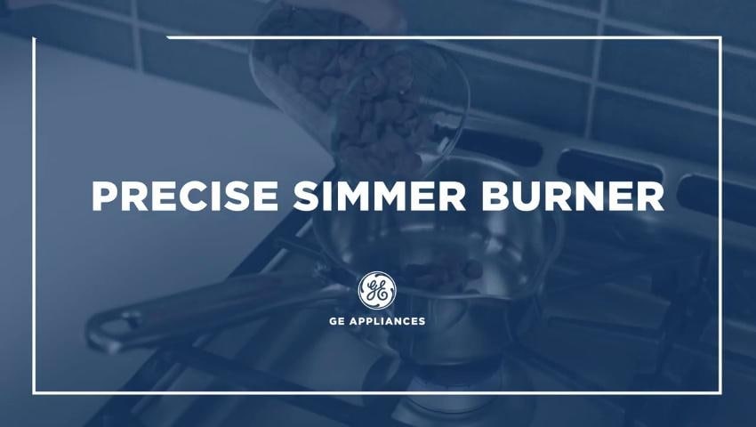 GE 30-in 5 burners 5.3-cu ft Freestanding Natural Gas Range ( Slate )