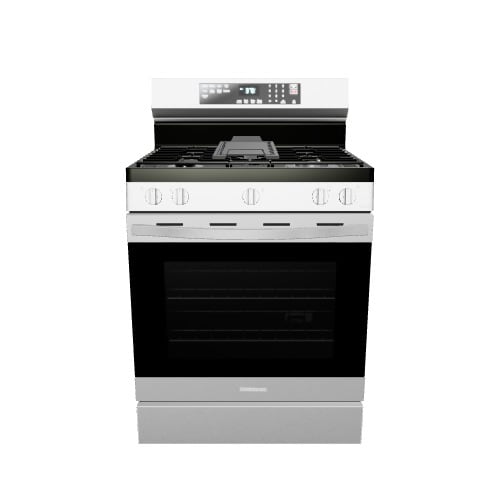 Samsung 30-in 5 burners 6.0-cu ft Air Fry Convection Oven Freestanding Natural Gas Range ( Fingerprint Resistant Stainless Steel )