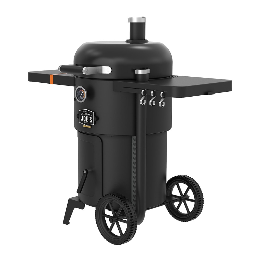 Oklahoma Joe's Bronco 284-Sq. in Black Vertical Charcoal Smoker