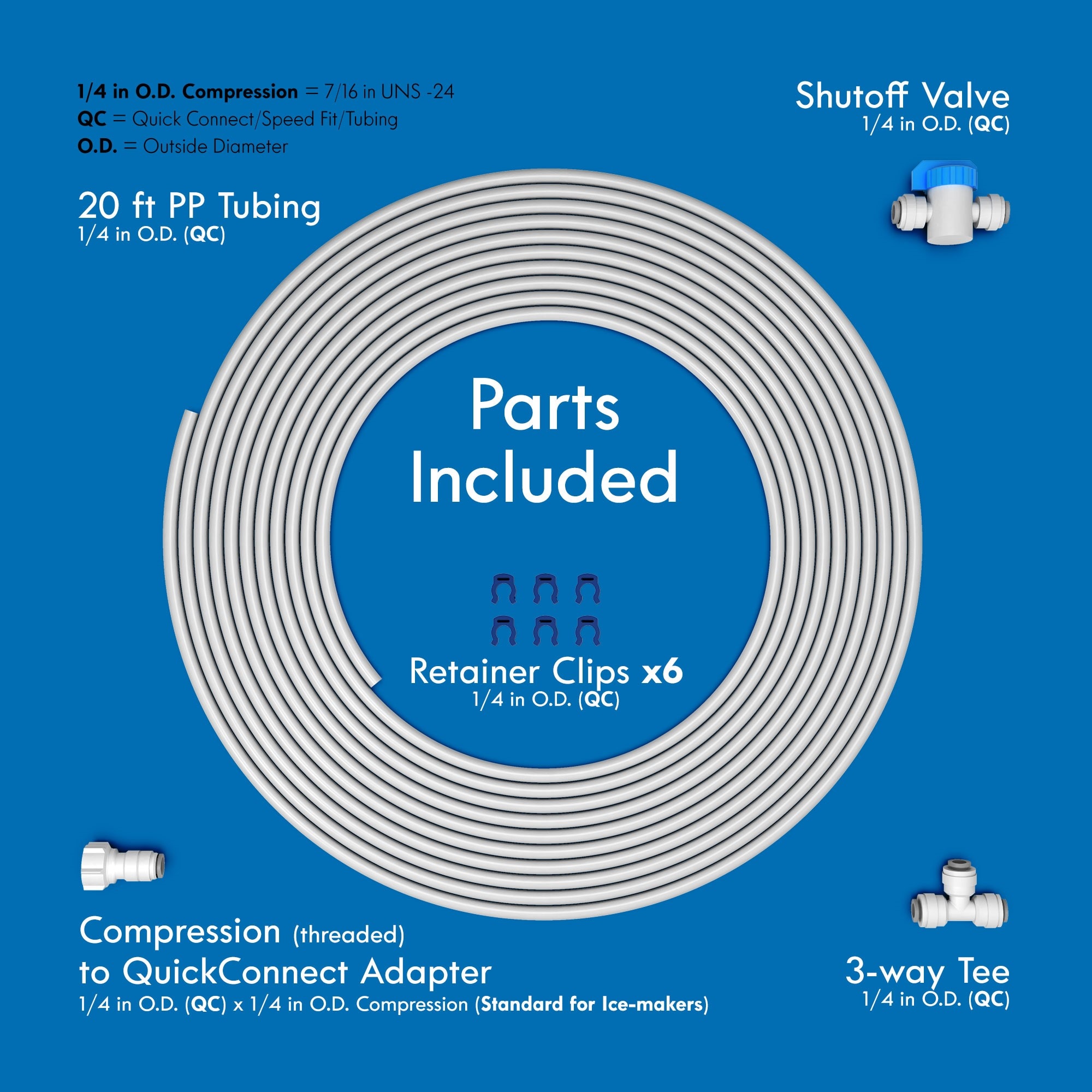 Drinkpod Refrigerator Ice Maker Water Inlet Valve