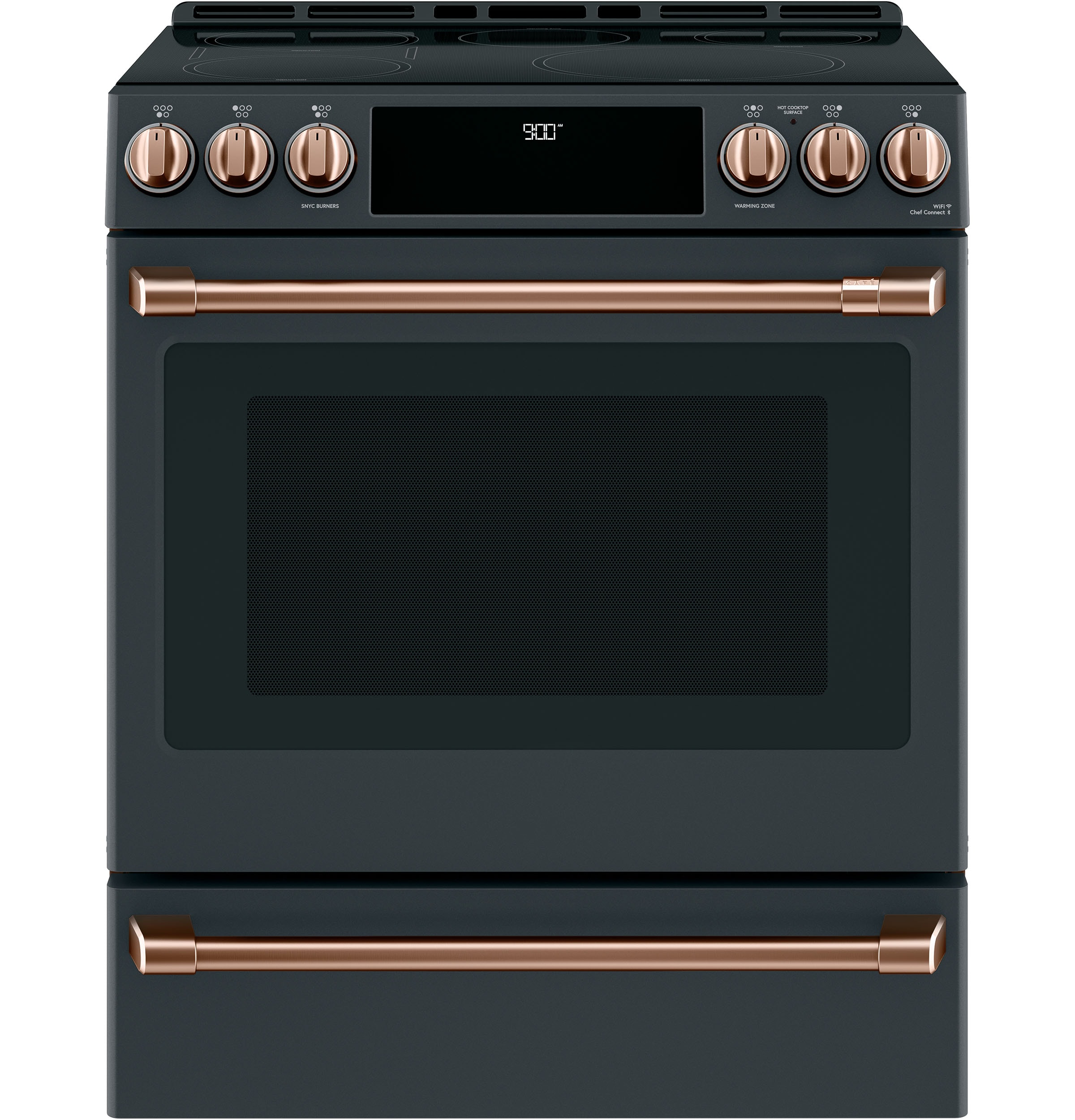 Cafe 30-in Induction range Handle and knob kit ( Brushed Copper )
