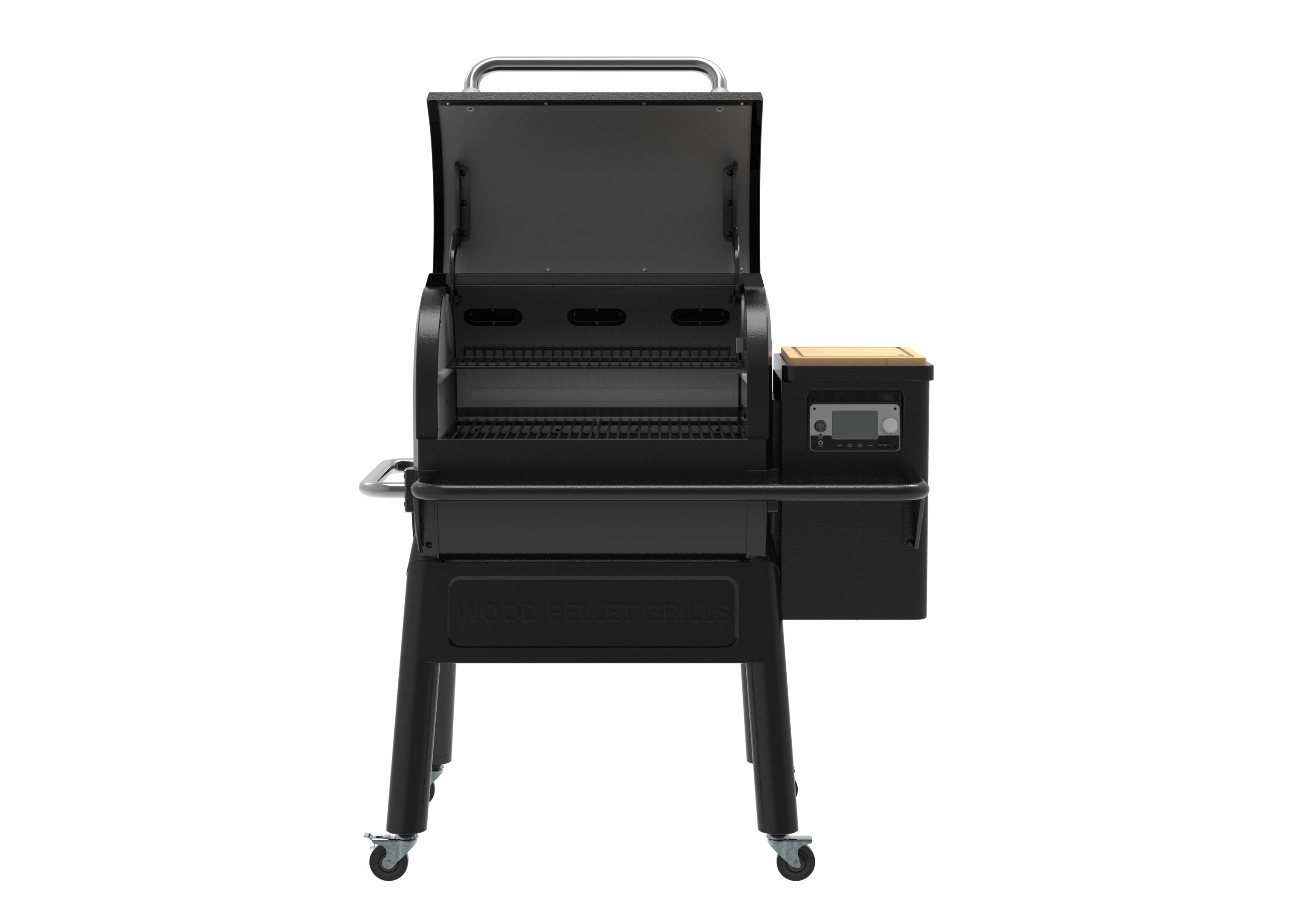 Z GRILLS Z-Grill 709-Sq. in Black Pellet Grill with Smart Compatibility