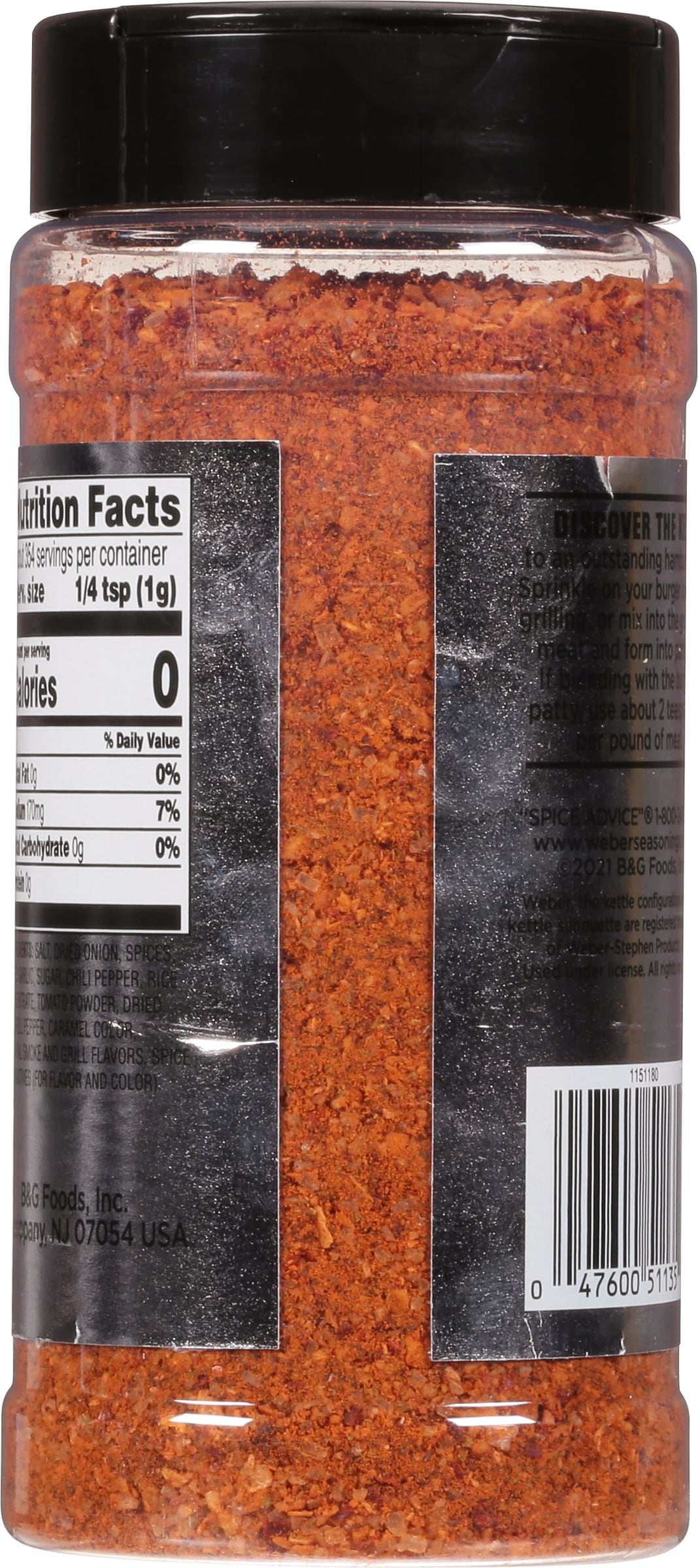 Weber 12.5-oz Burger Rub/Seasoning