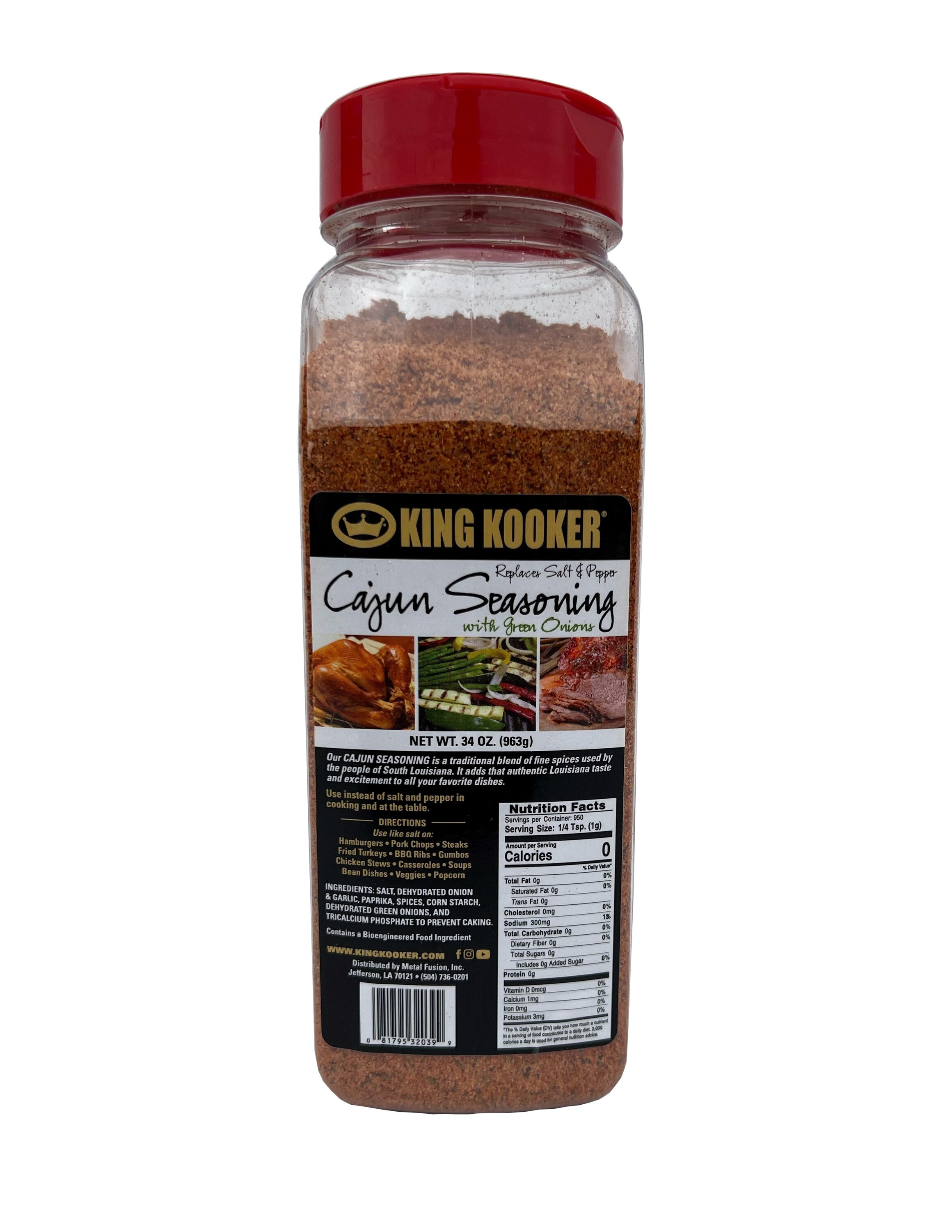 King Kooker 34-oz Cajun Seasoning blend