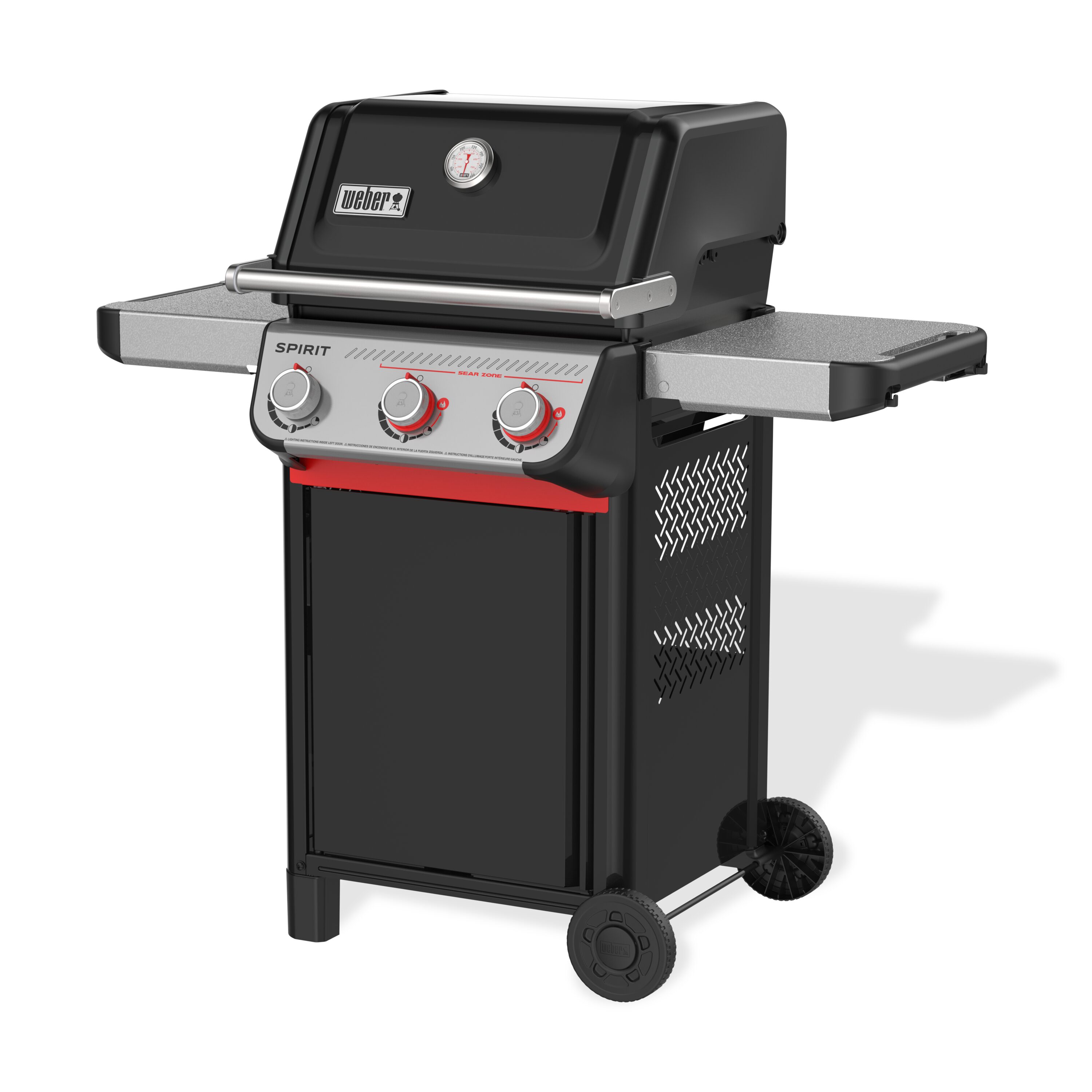 Weber Spirit E-325 Black 3 -Burner Liquid Propane Gas Grill
