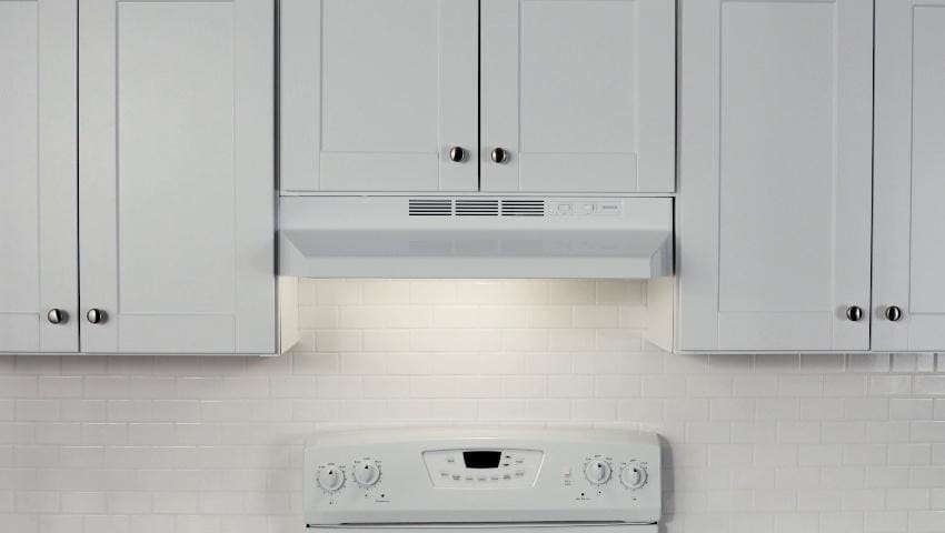 Broan 30 in Ductless Black Undercabinet Range Hood Common 30 in Actual 29 87 in