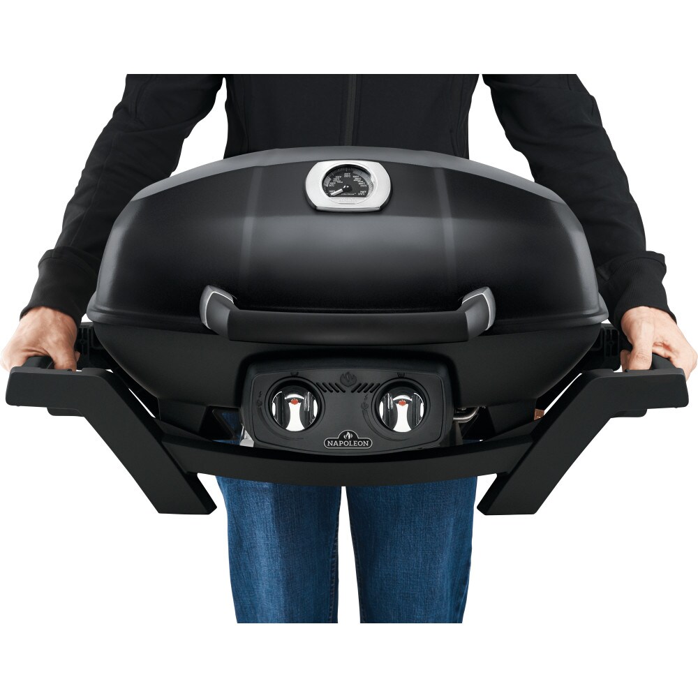 NAPOLEON TravelQ PRO 285 285-Sq. in Black Portable Natural gas Grill