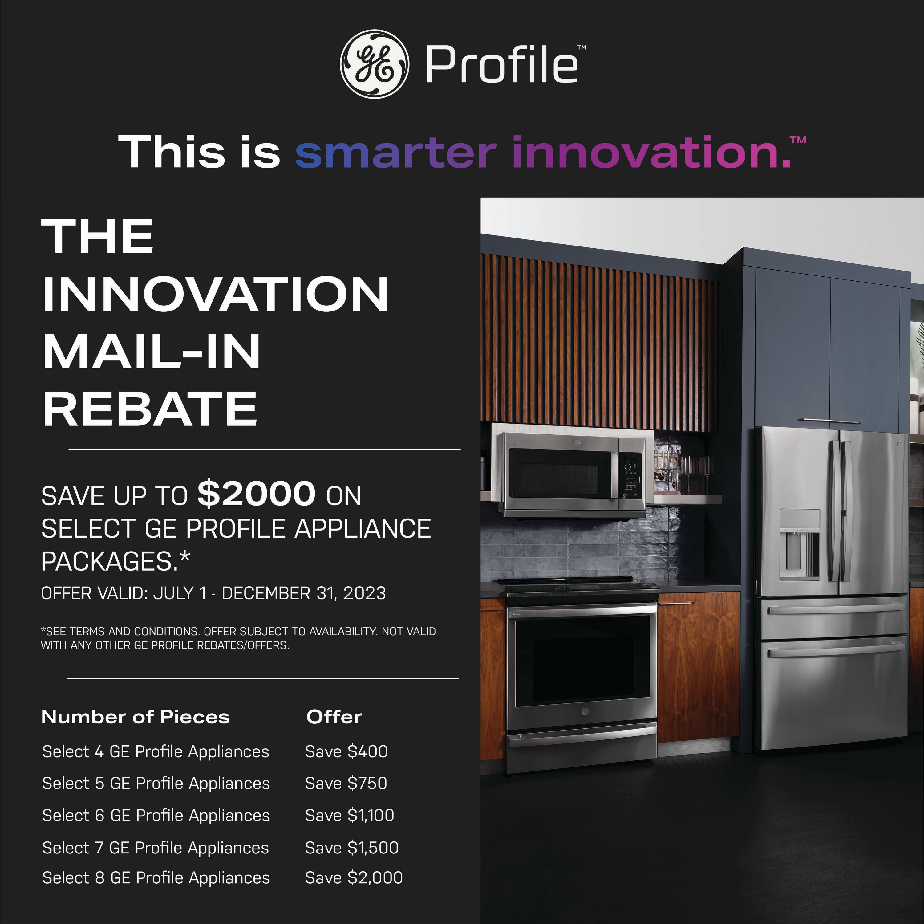 GE Universal 30 Telescopic Downdraft System