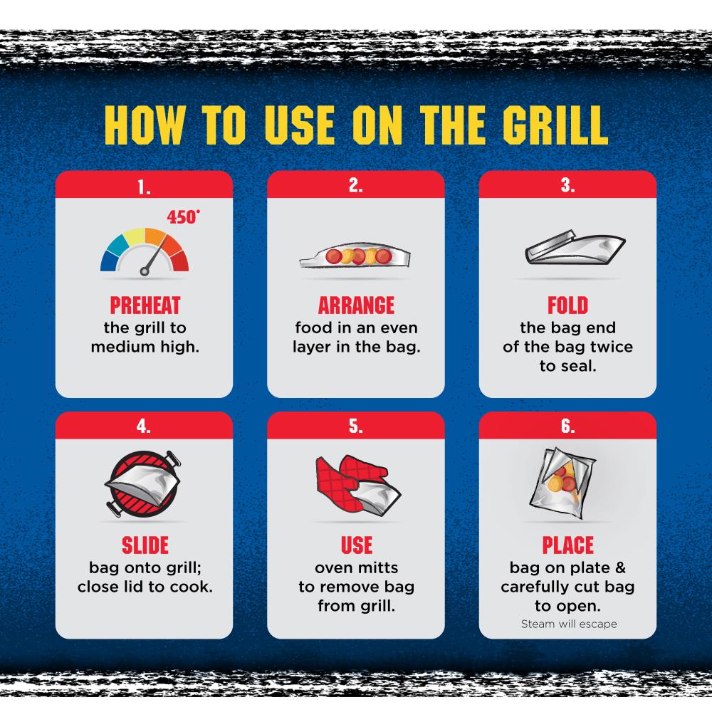 Kingsford Grill Bags Aluminum Non-Stick Grill bag(s)
