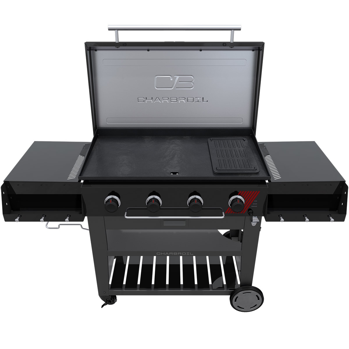 Charbroil 36 inch Performance Deluxe Griddle 4 -Burner Liquid propane Flat Top Grill