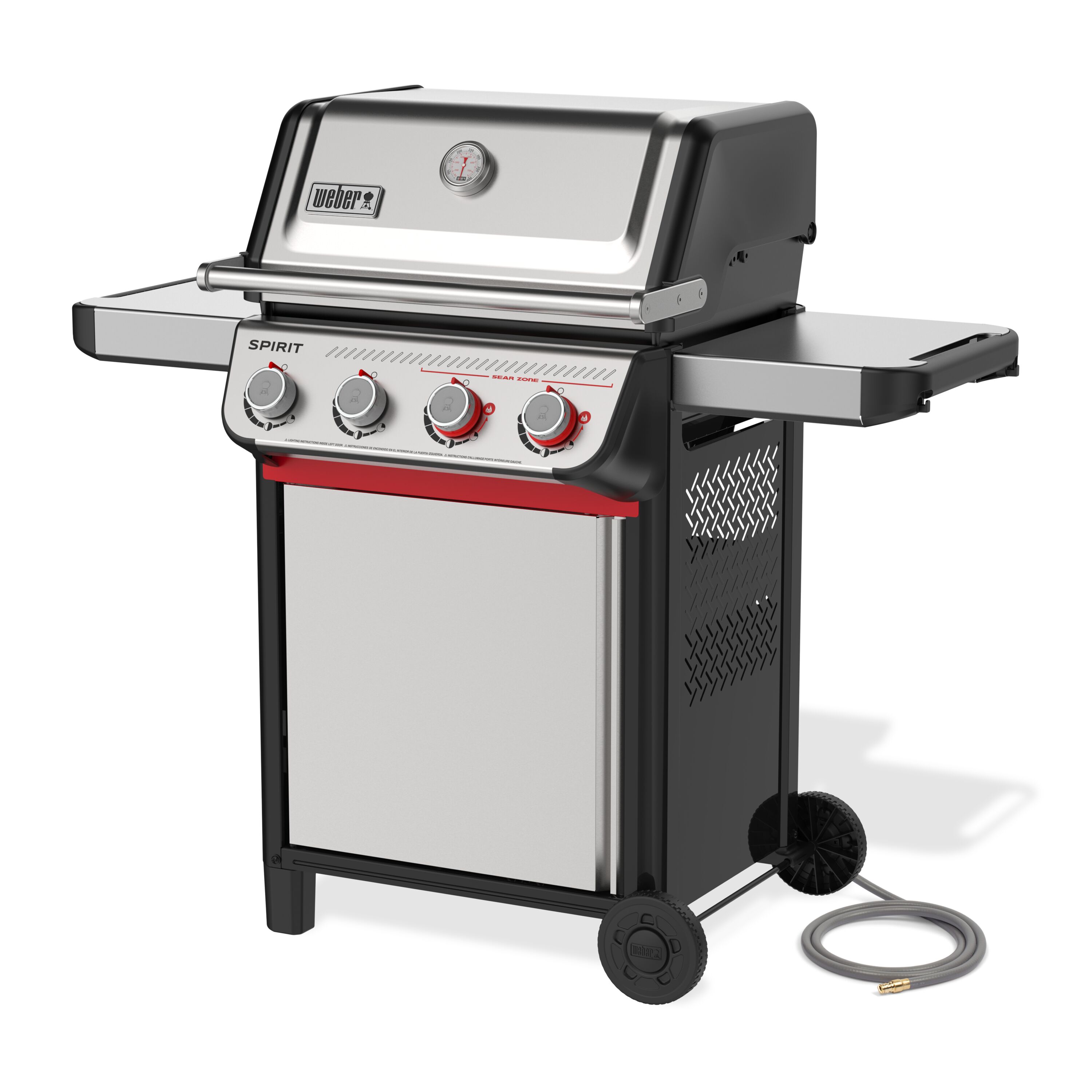 Weber Spirit S-425 Stainless Steel 4 -Burner Natural Gas Grill