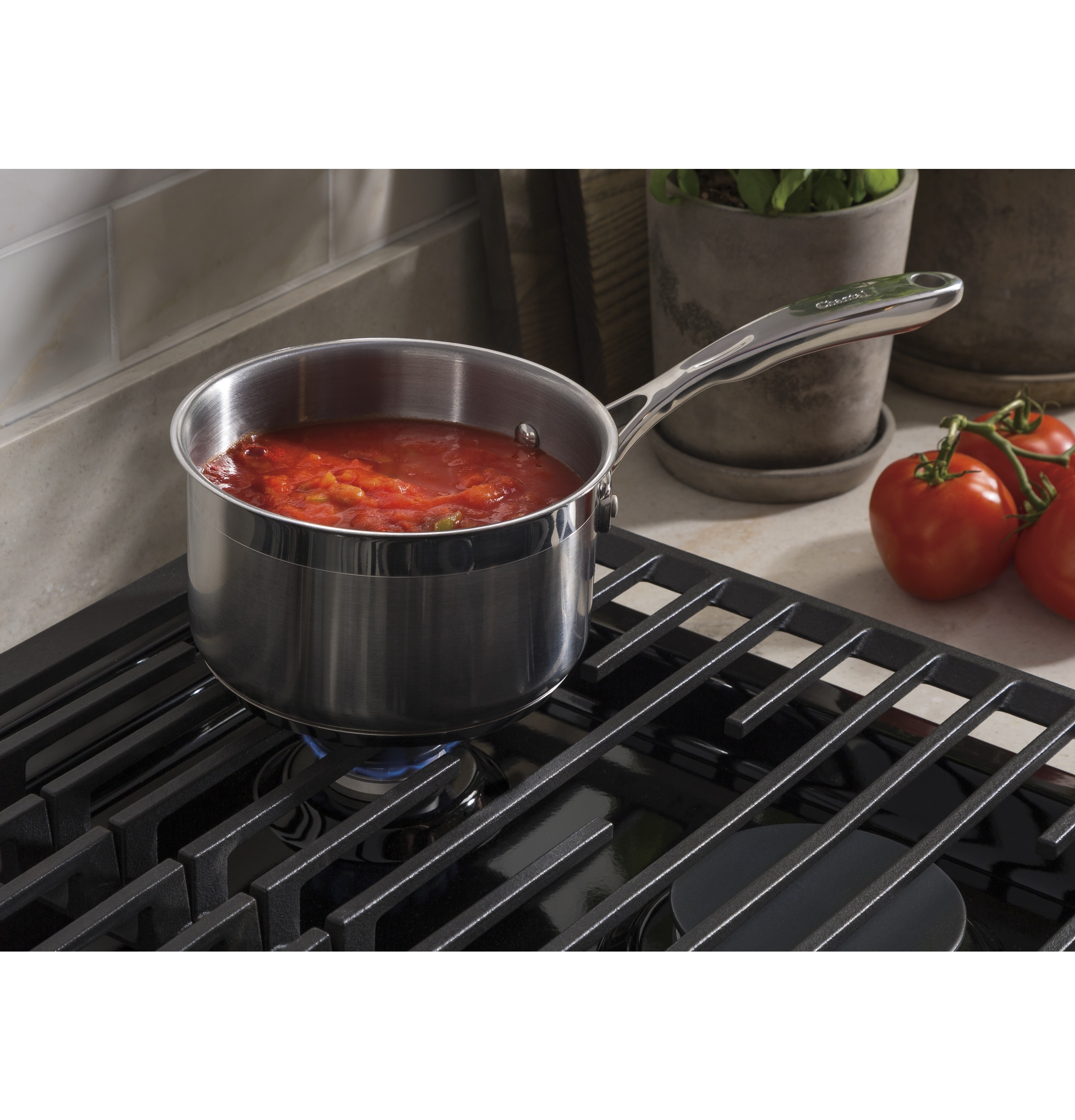 GE Profile 30-in 5 burners Black Gas Cooktop