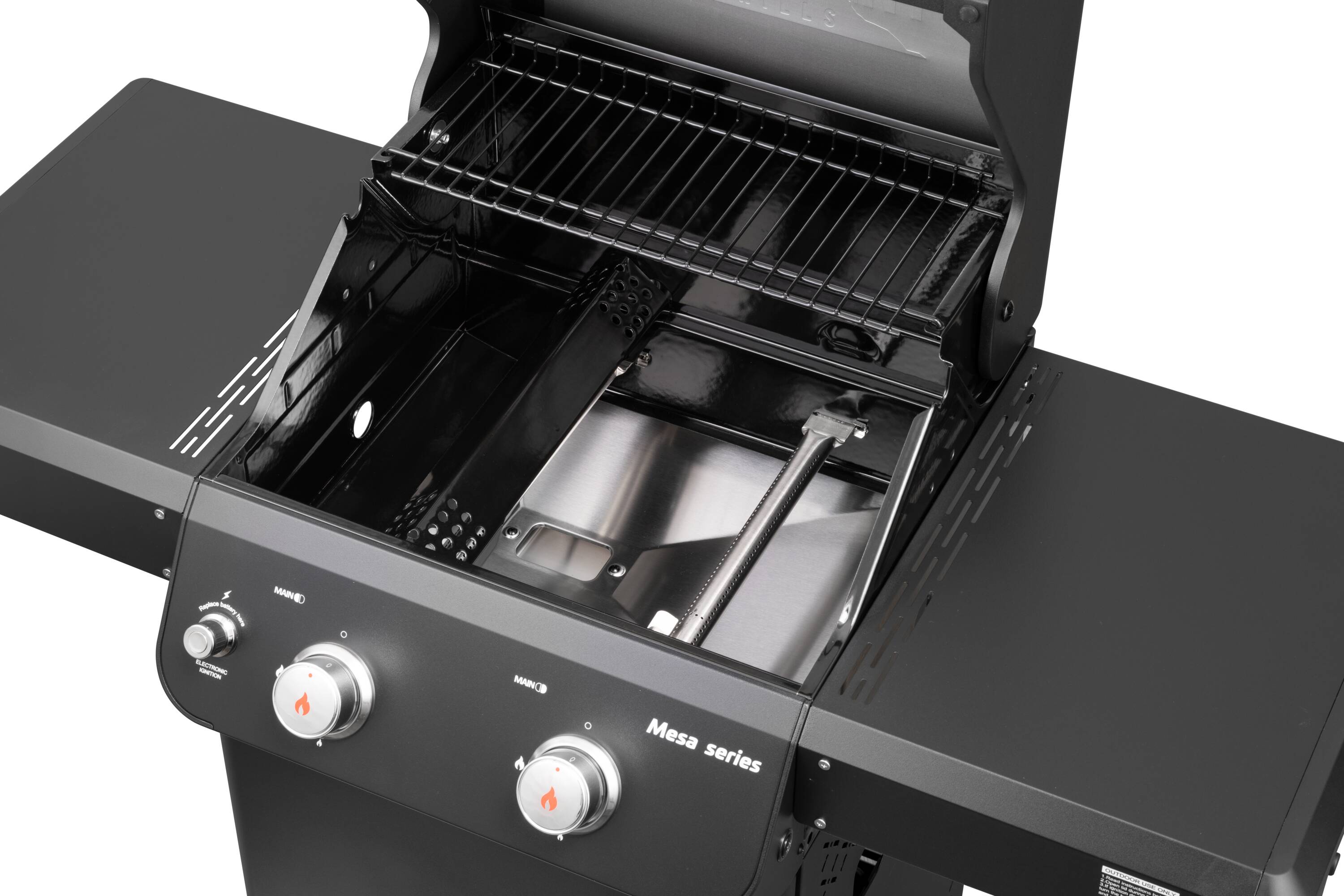 Monument Mesa 220 Matte Black 2 -Burner Liquid Propane Gas Grill