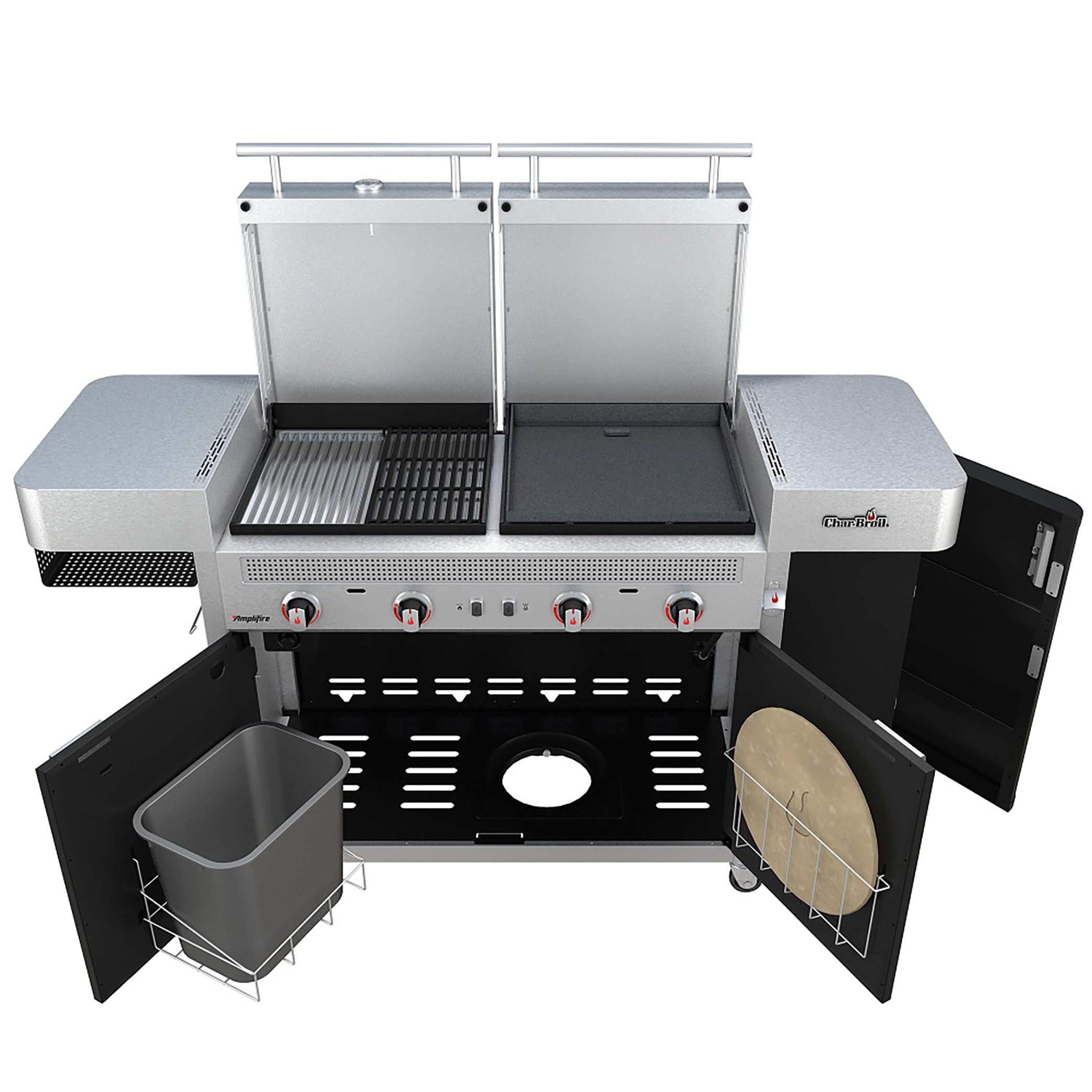 Charbroil Vista Gray 4.0 -Burner Infrared Liquid Propane Gas Grill