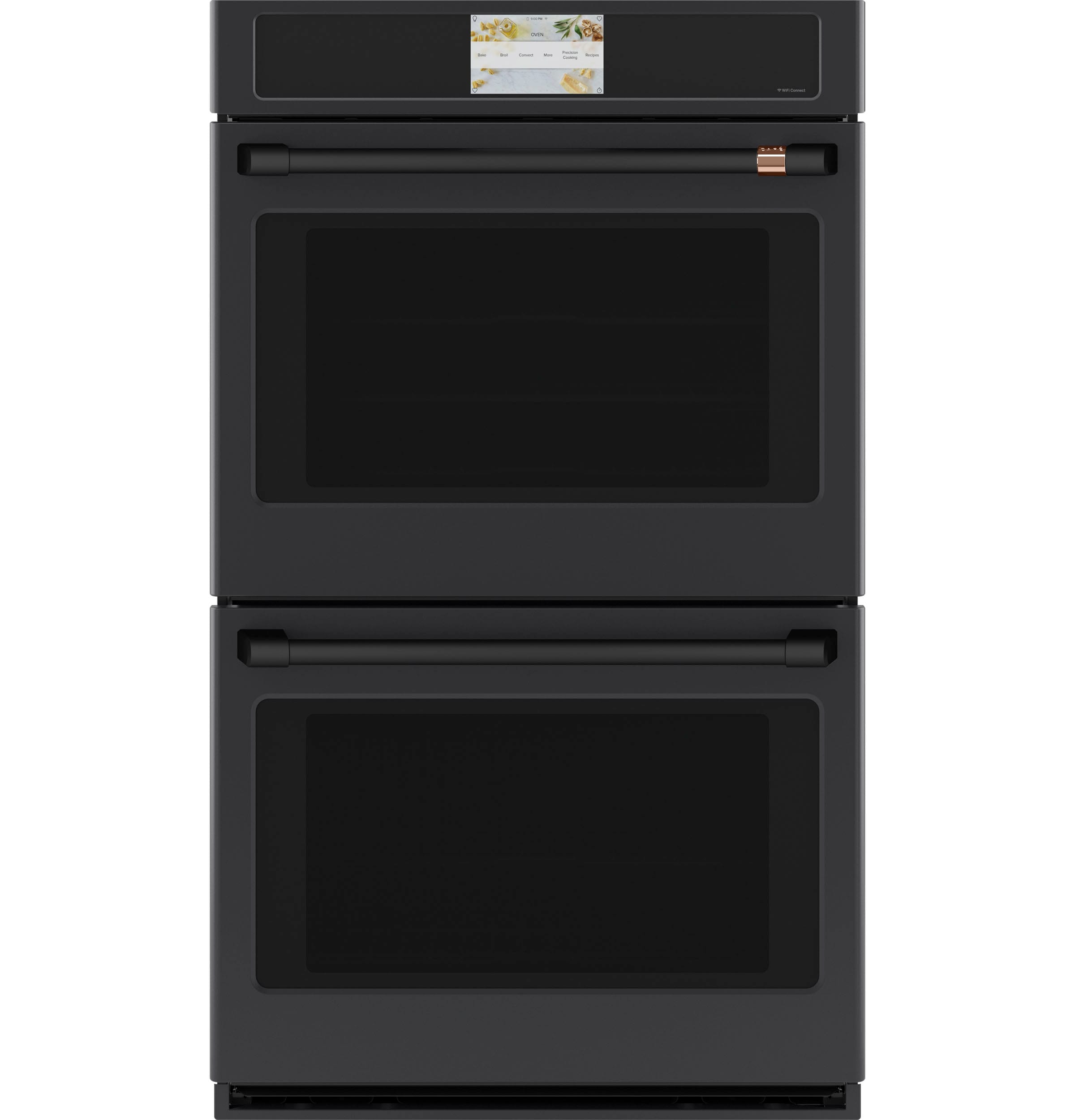 Cafe 30 in Double Wall Oven 2 Piece Handle Kit Flat Black