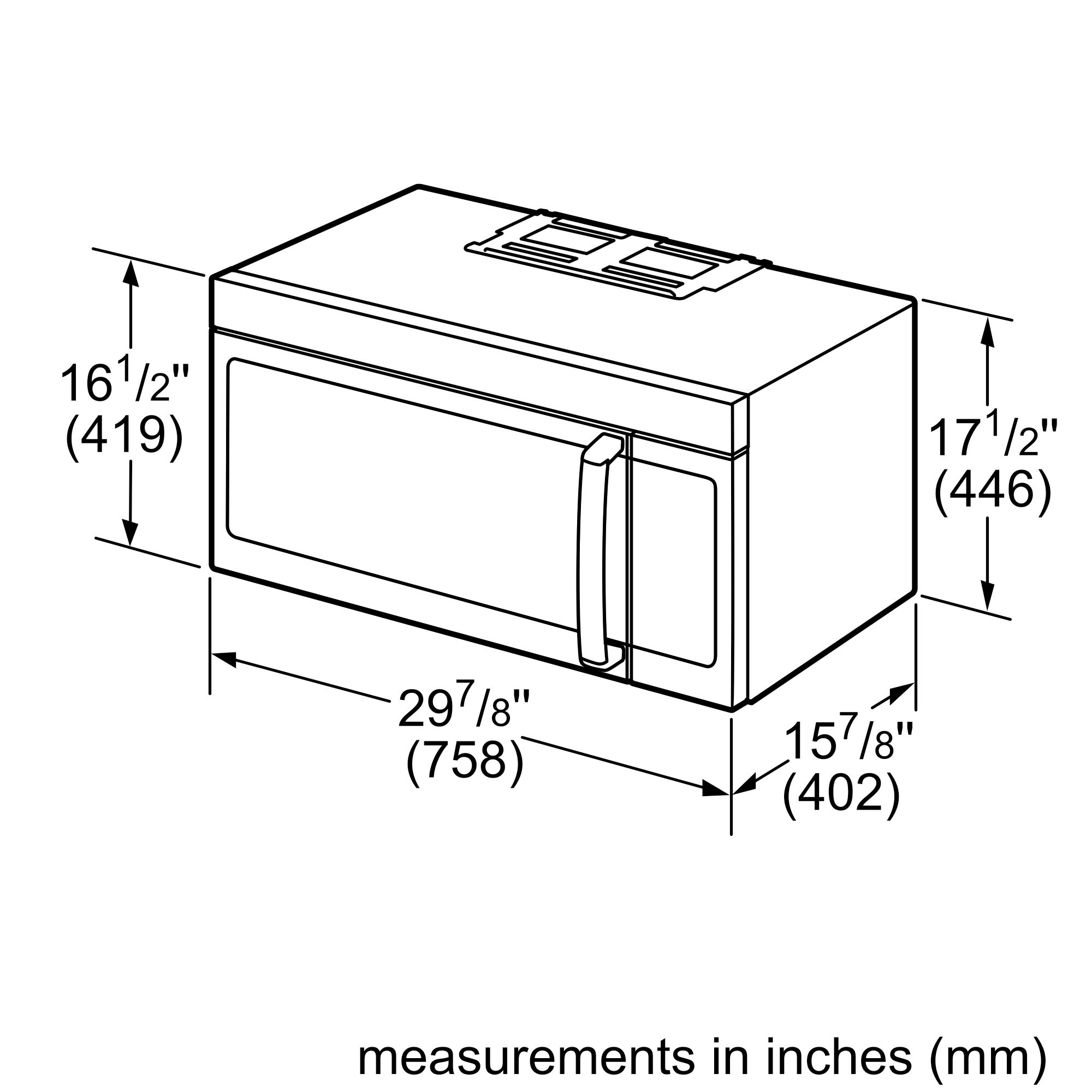 Bosch Benchmark Series 1 9 cu ft 1000 Watt Over the Range Convection Microwave with Sensor Cooking Stainless Steel