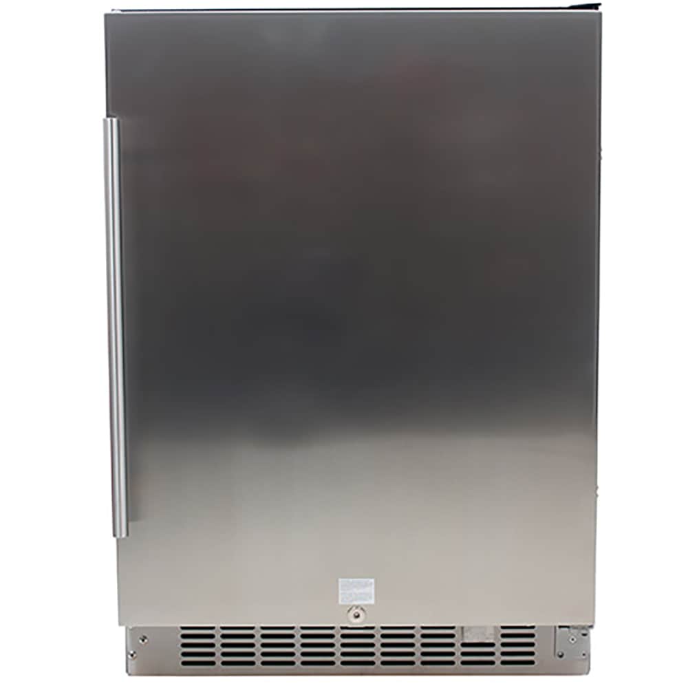 EdgeStar 23.44-in W 142 -Can Capacity Stainless Steel Built-in/Freestanding Indoor Beverage Refrigerator