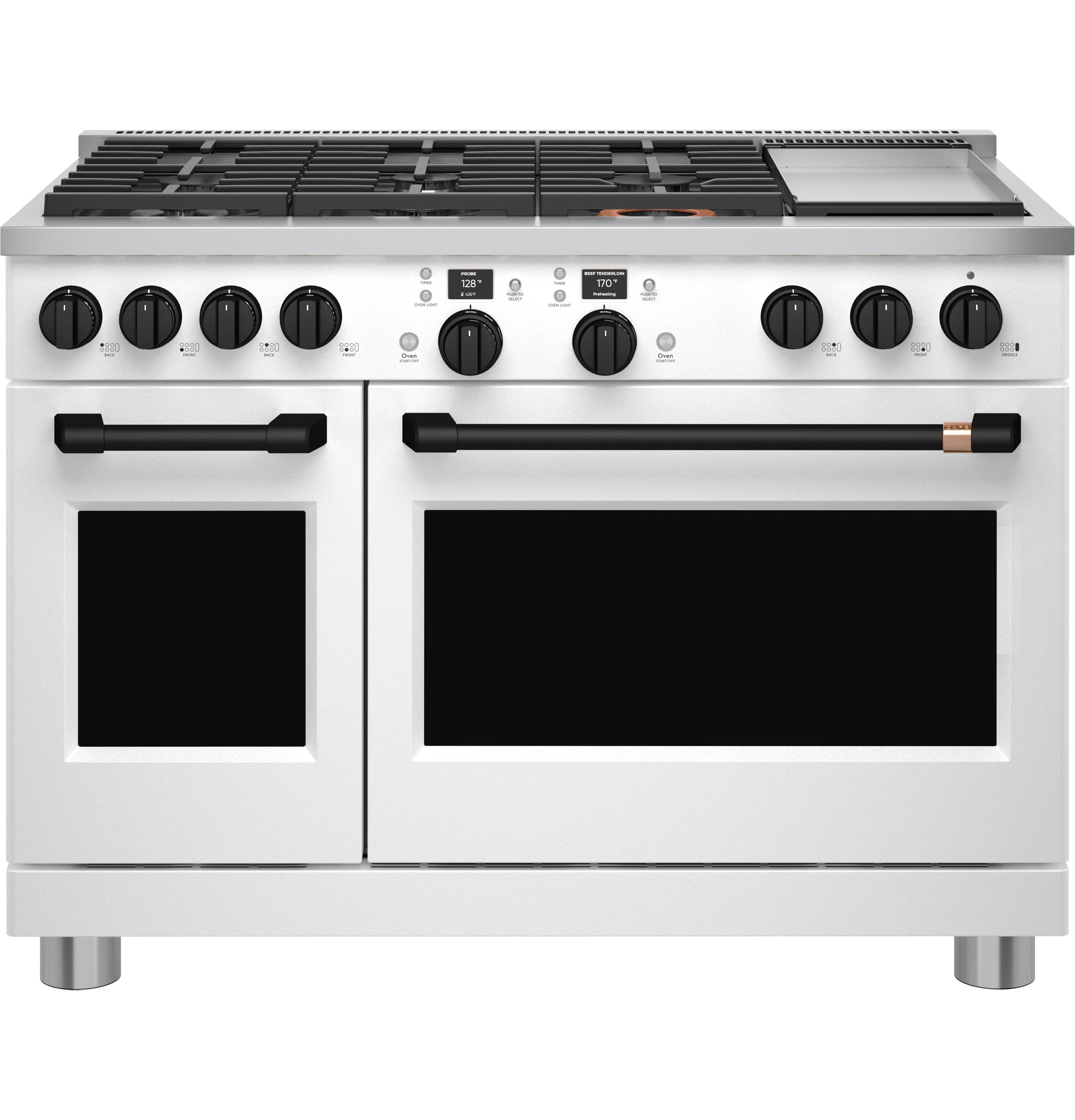Cafe 48-in Gas range Handle and knob kit ( Flat Black )