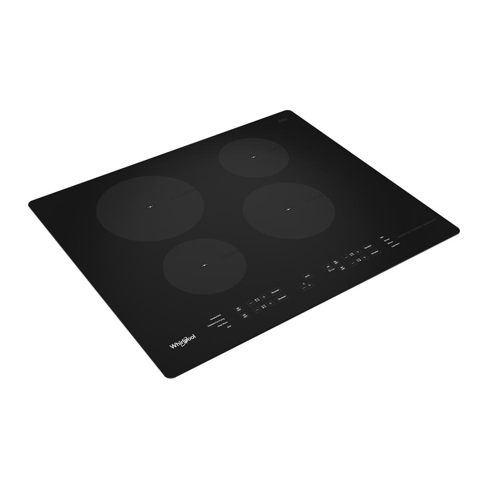 Whirlpool 24-in 4 burners Black Induction Cooktop