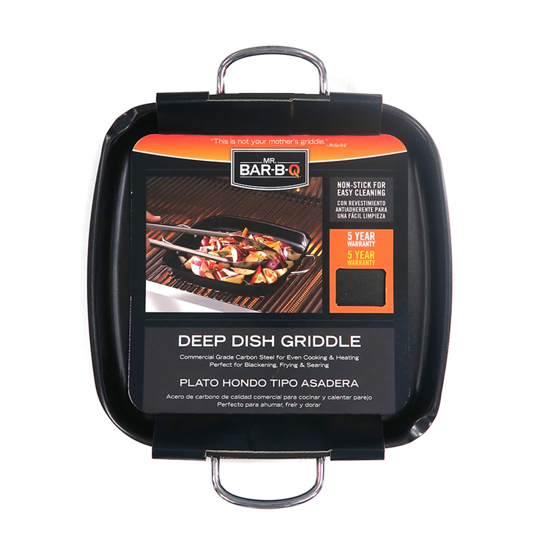 Mr. Bar-B-Q Steel Non-Stick Griddle