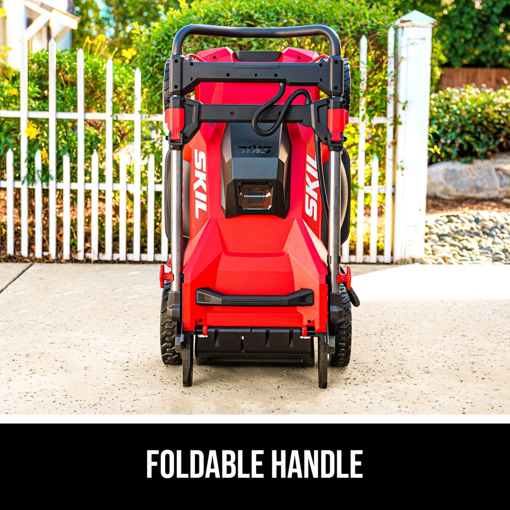 SKIL PWR CORE 40-volt, 20-in Push Battery Walk Mower with (1) 6 Ah Battery Included