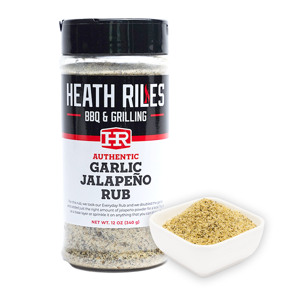 HEATH RILES BBQ & Grilling 12-oz Jalapeno garlic Rub/Seasoning
