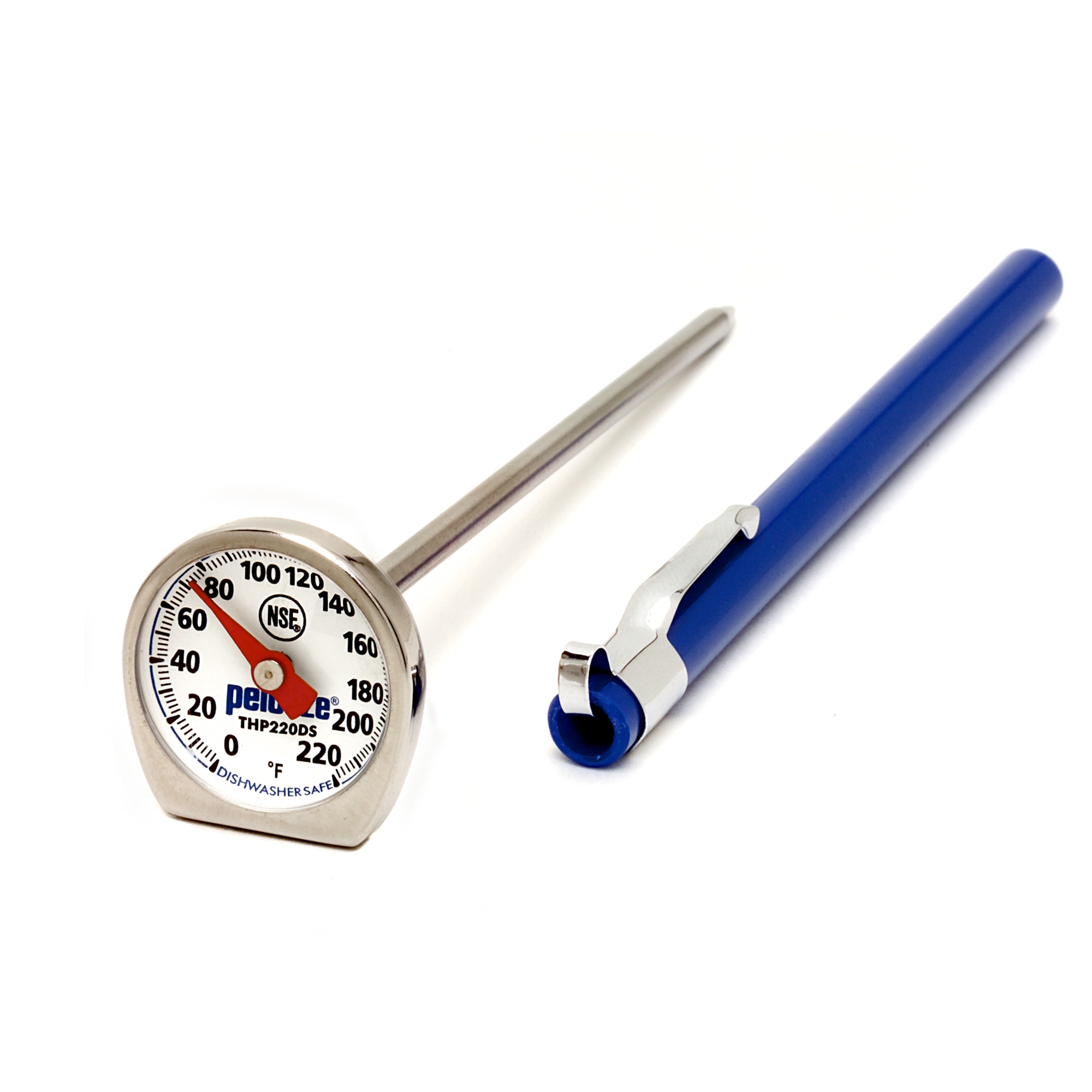 Rubbermaid Commercial Products Dishwasher safe Analog Probe Meat Thermometer