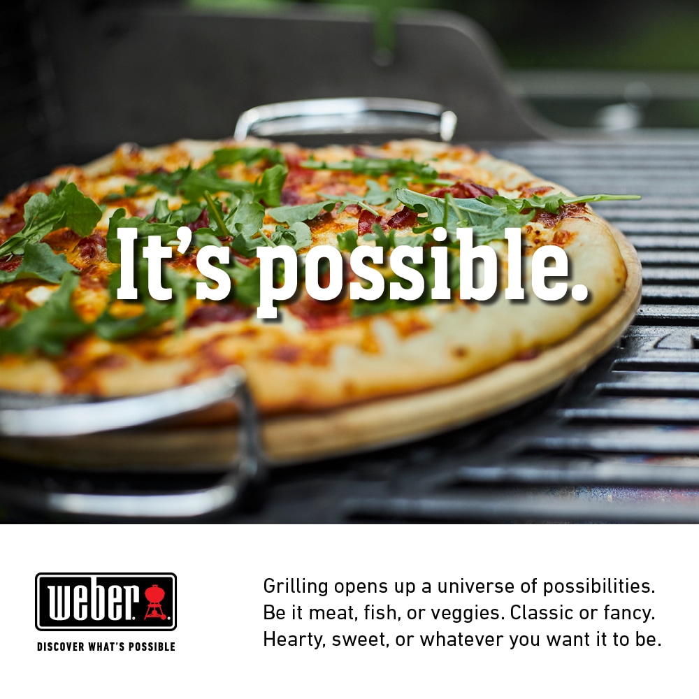 Weber Pulse 2000 61.50-in W x 36.6-in H Black Electric grill Cover