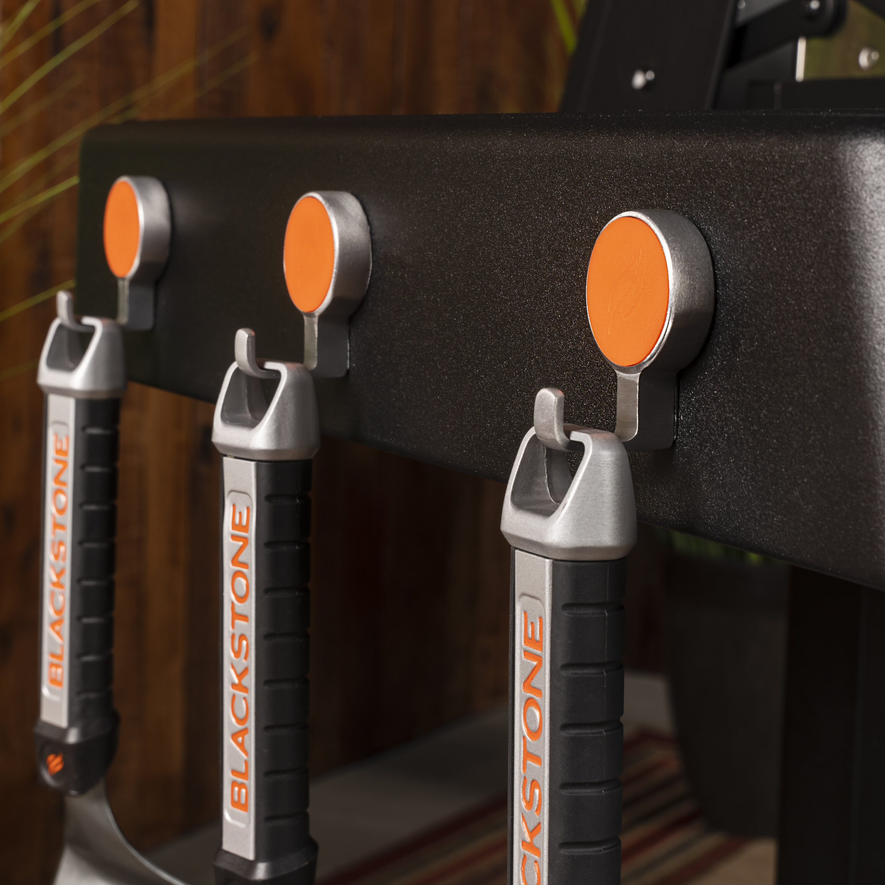 Blackstone Magnetic Hooks and Grease Gate Combo 5 -Piece Stainless steel Tool set